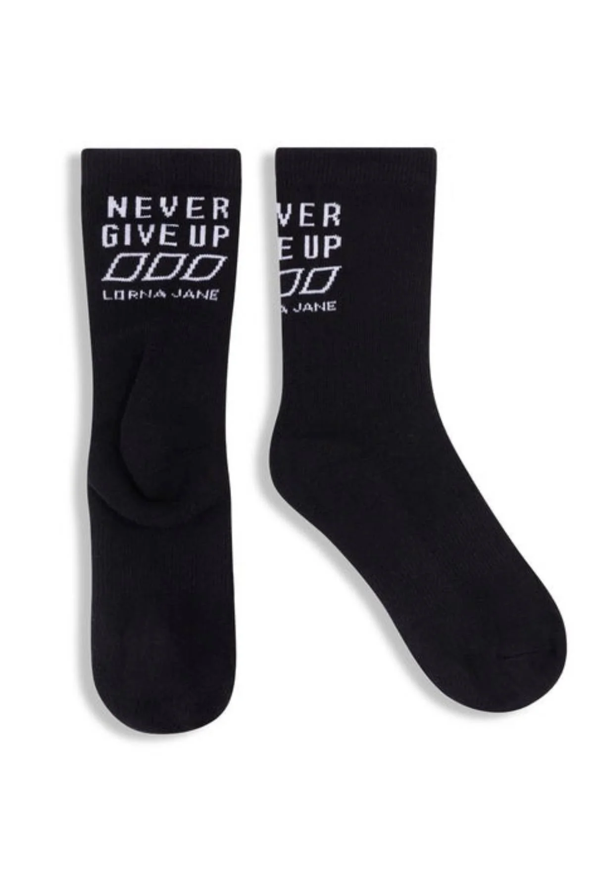 Lorna Jane Never Give Up Arch Support Crew Socks - Image 3