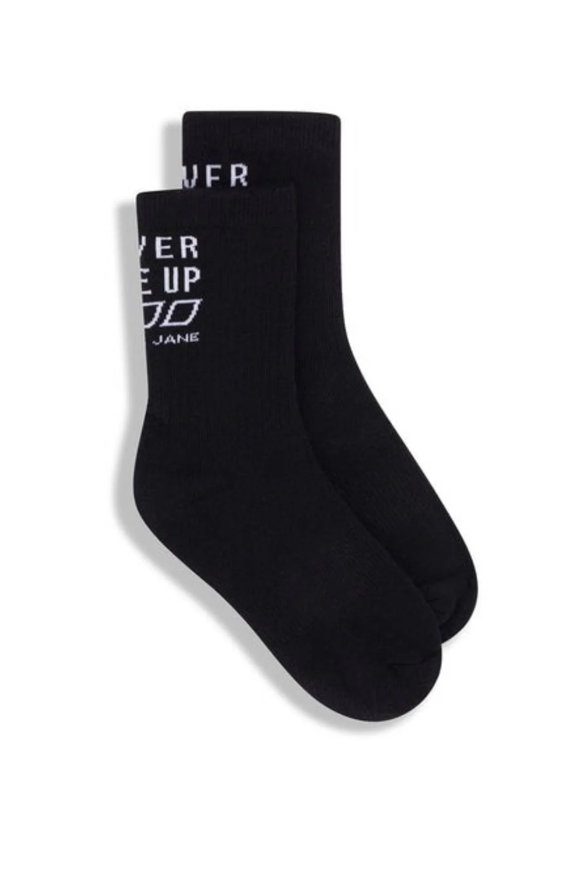 Lorna Jane Never Give Up Arch Support Crew Socks - Image 4