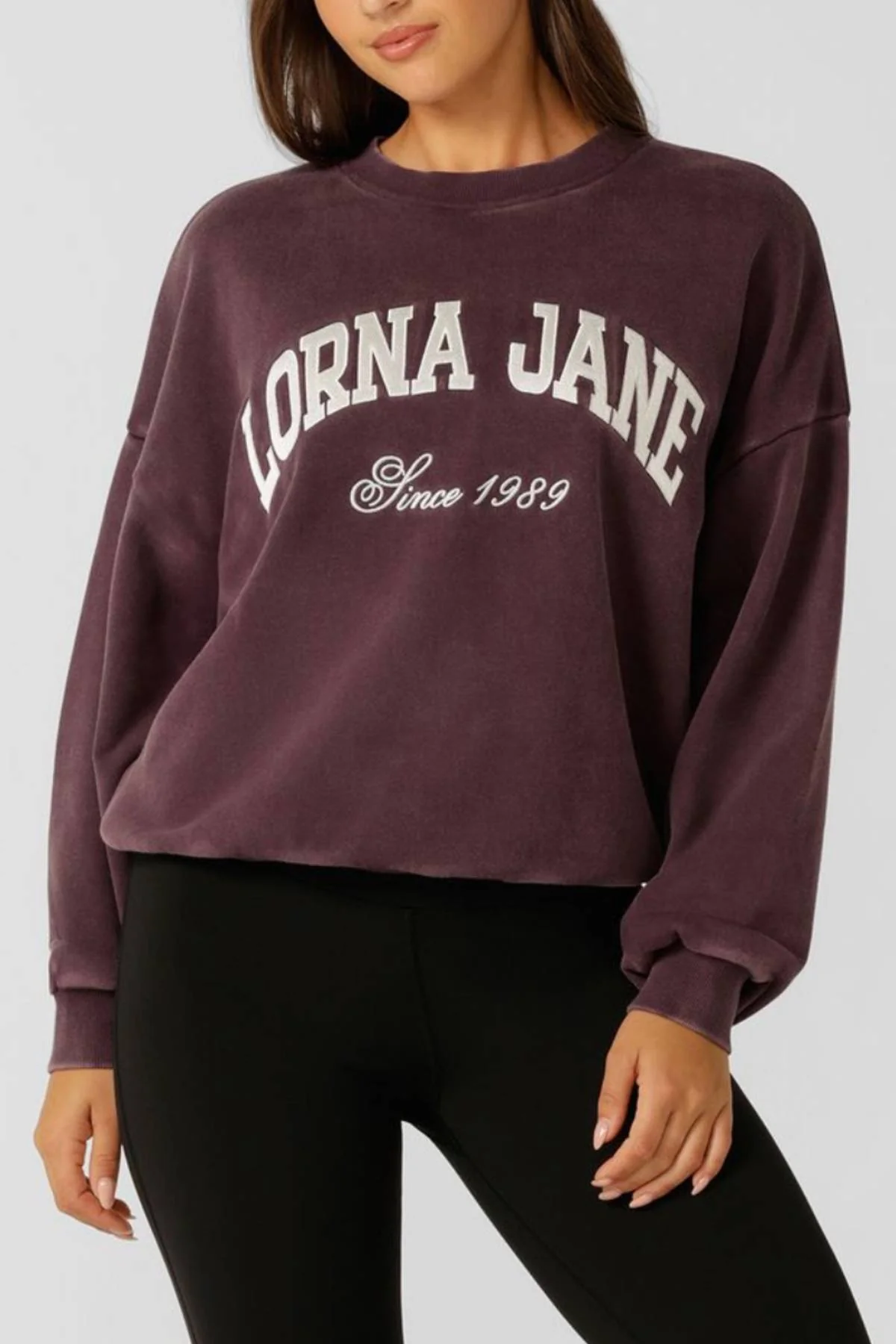 Lorna Jane New Sport Washed Sweatshirt