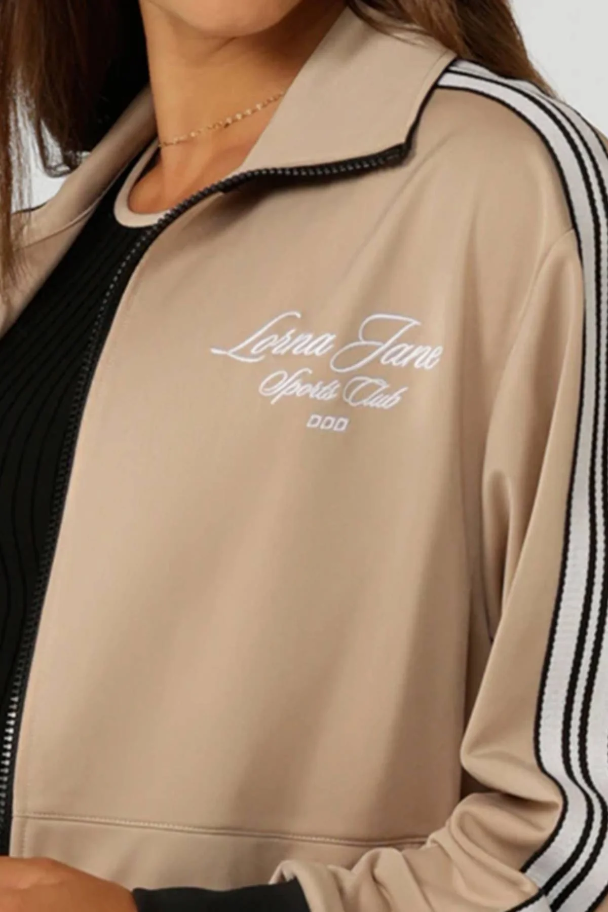 Lorna Jane Retro Track Zip Through Jacket - Image 4