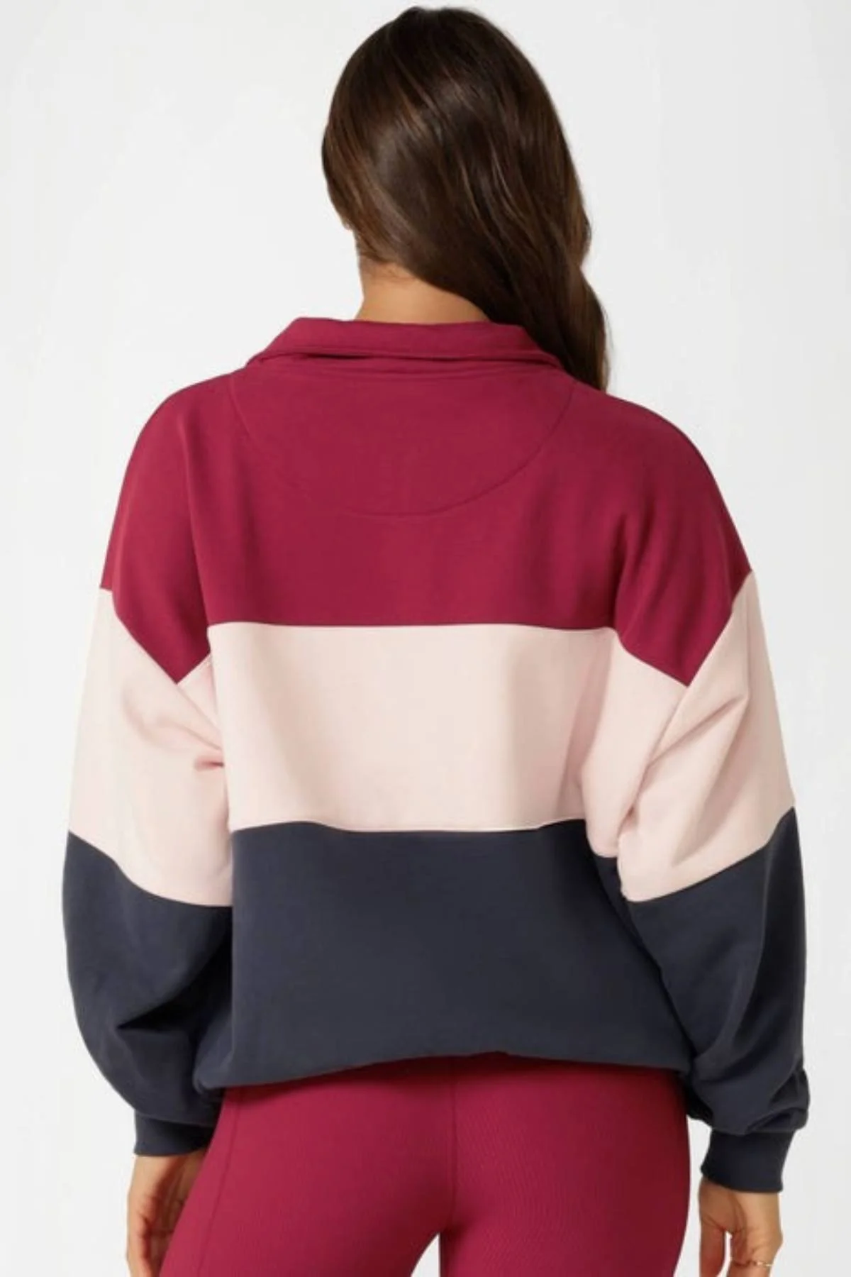 Lorna Jane Sidelines Panelled Quarter Zip Sweat - Image 3