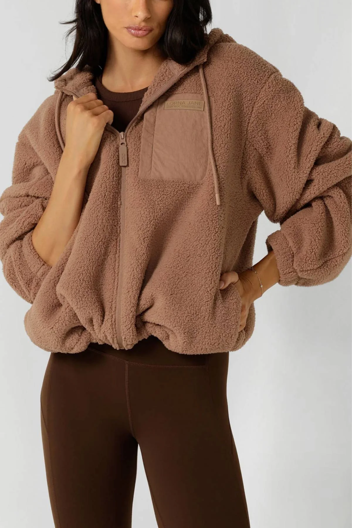 Lorna Jane Teddy Zip Thru Hoodie