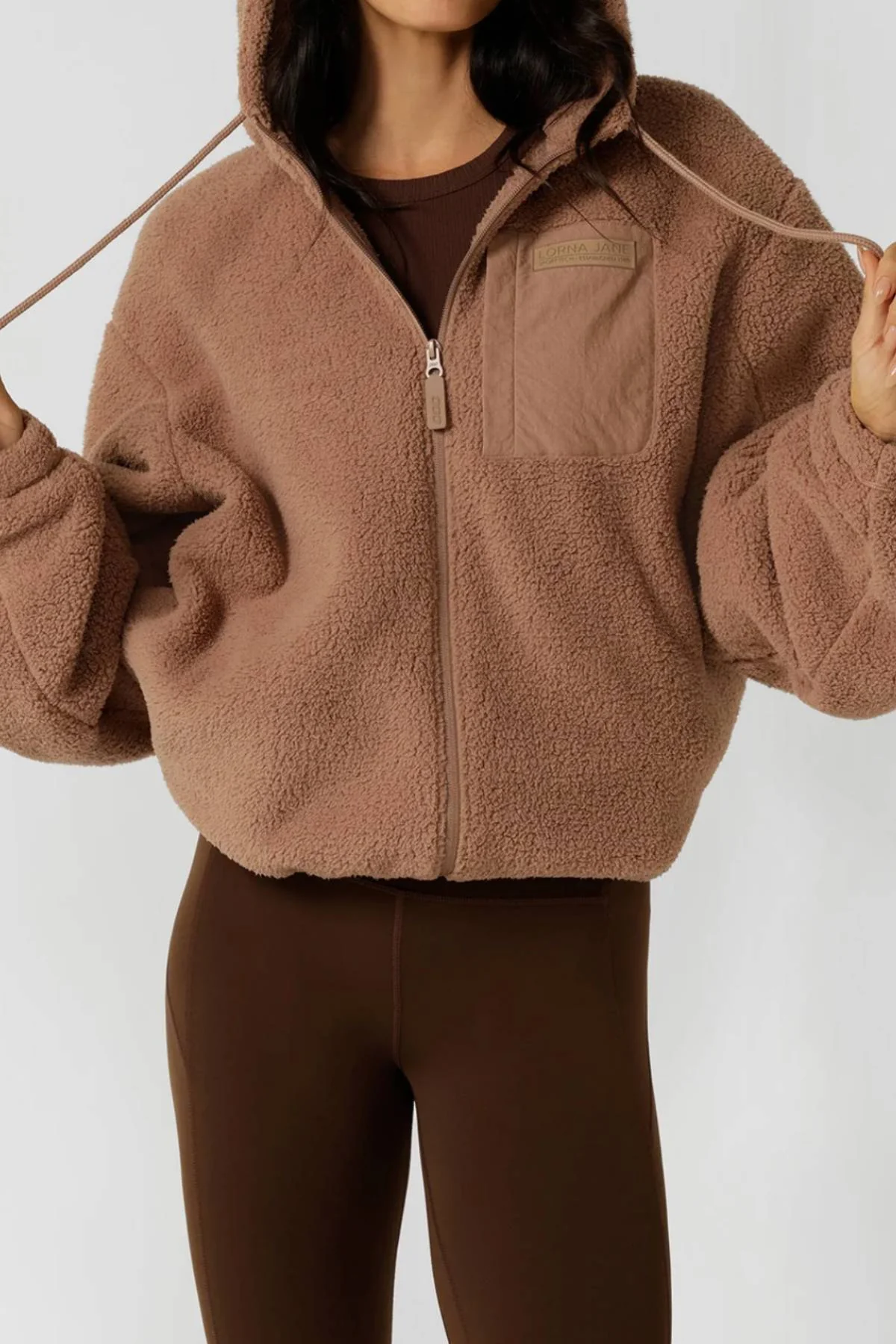 Lorna Jane Teddy Zip Thru Hoodie - Image 2
