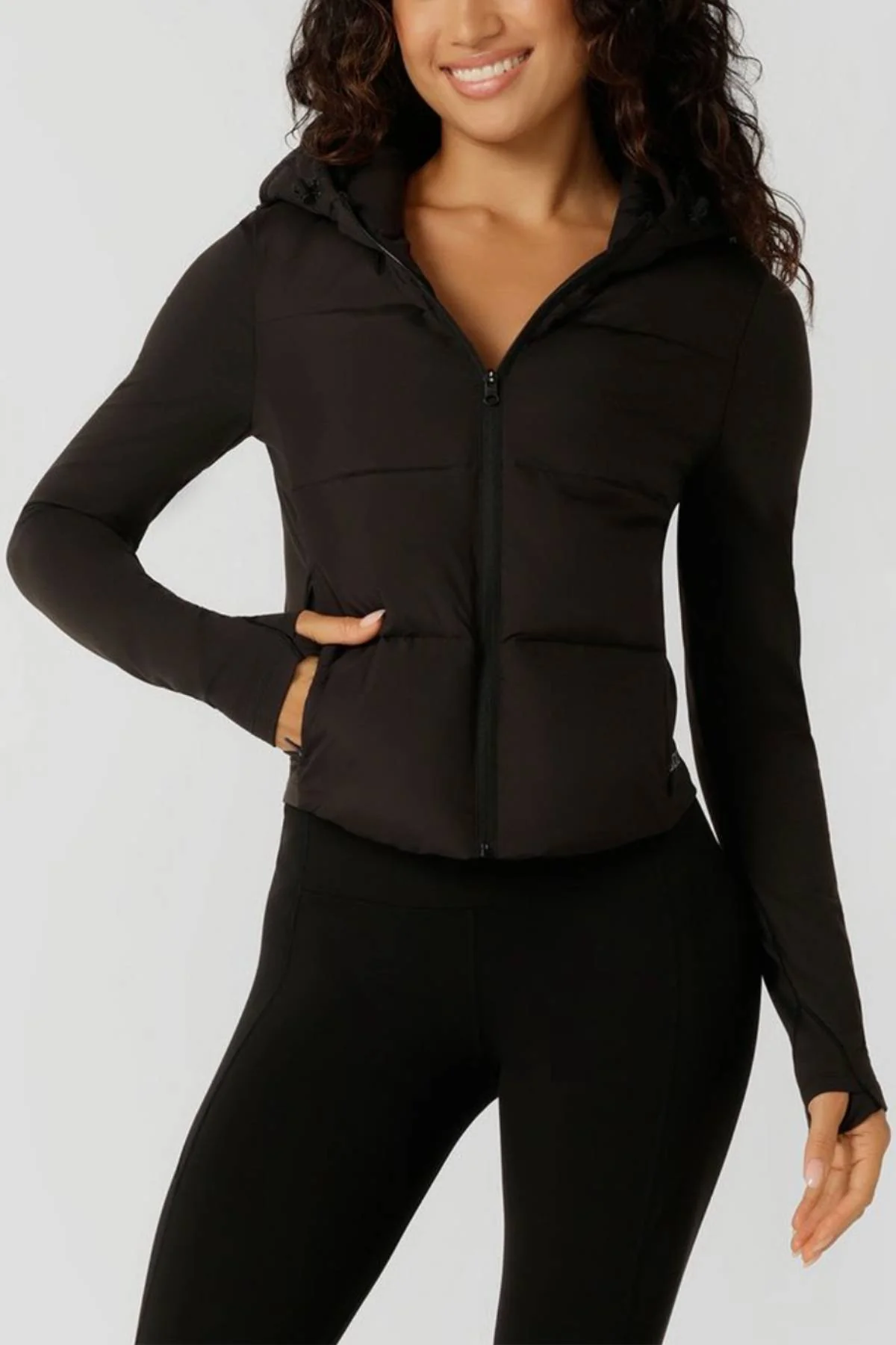 Lorna Jane Warm Up Thermal Combo Puffer