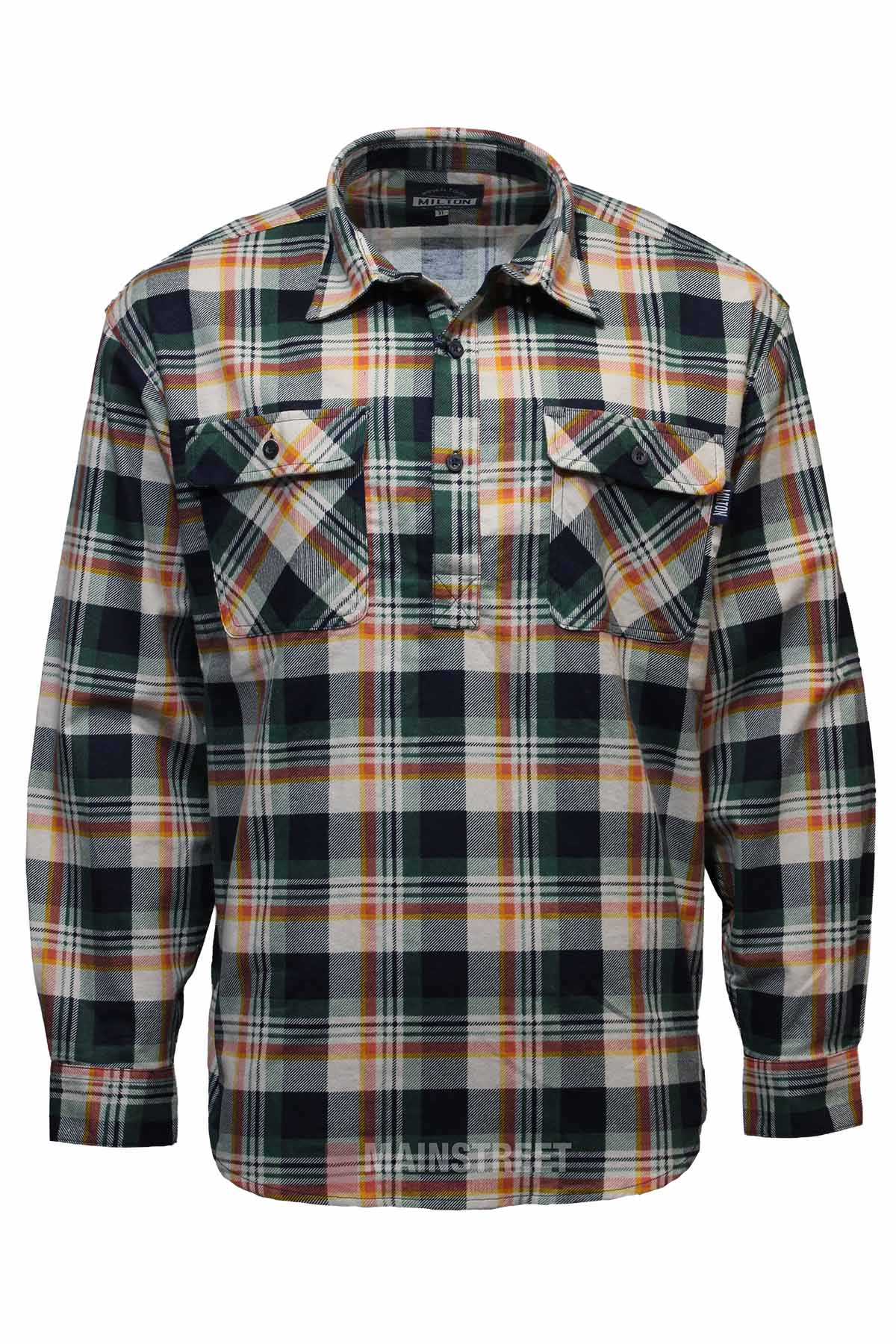 Milton Closed Front Flannelette Shirt