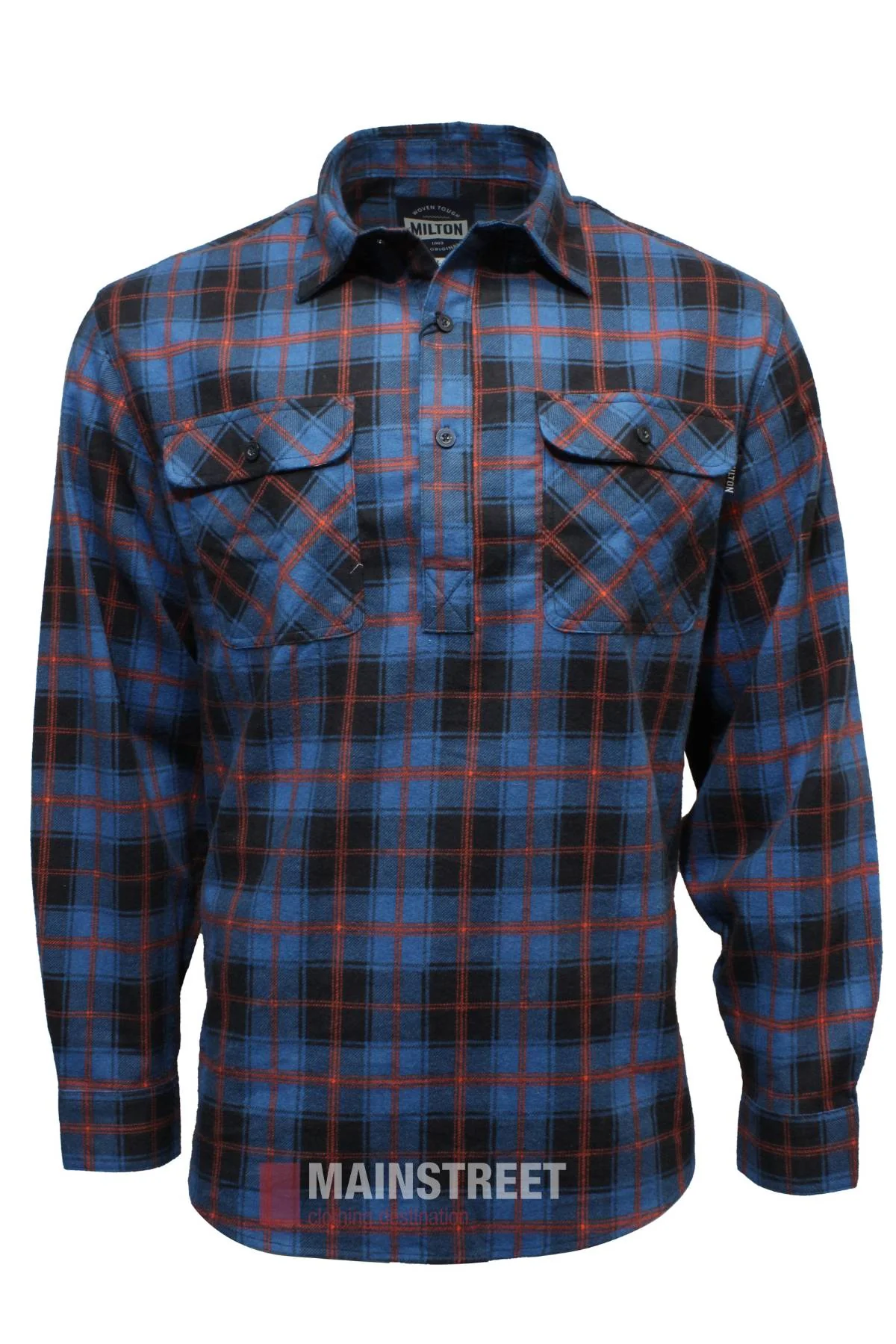 Milton Closed Front Flannelette Shirt