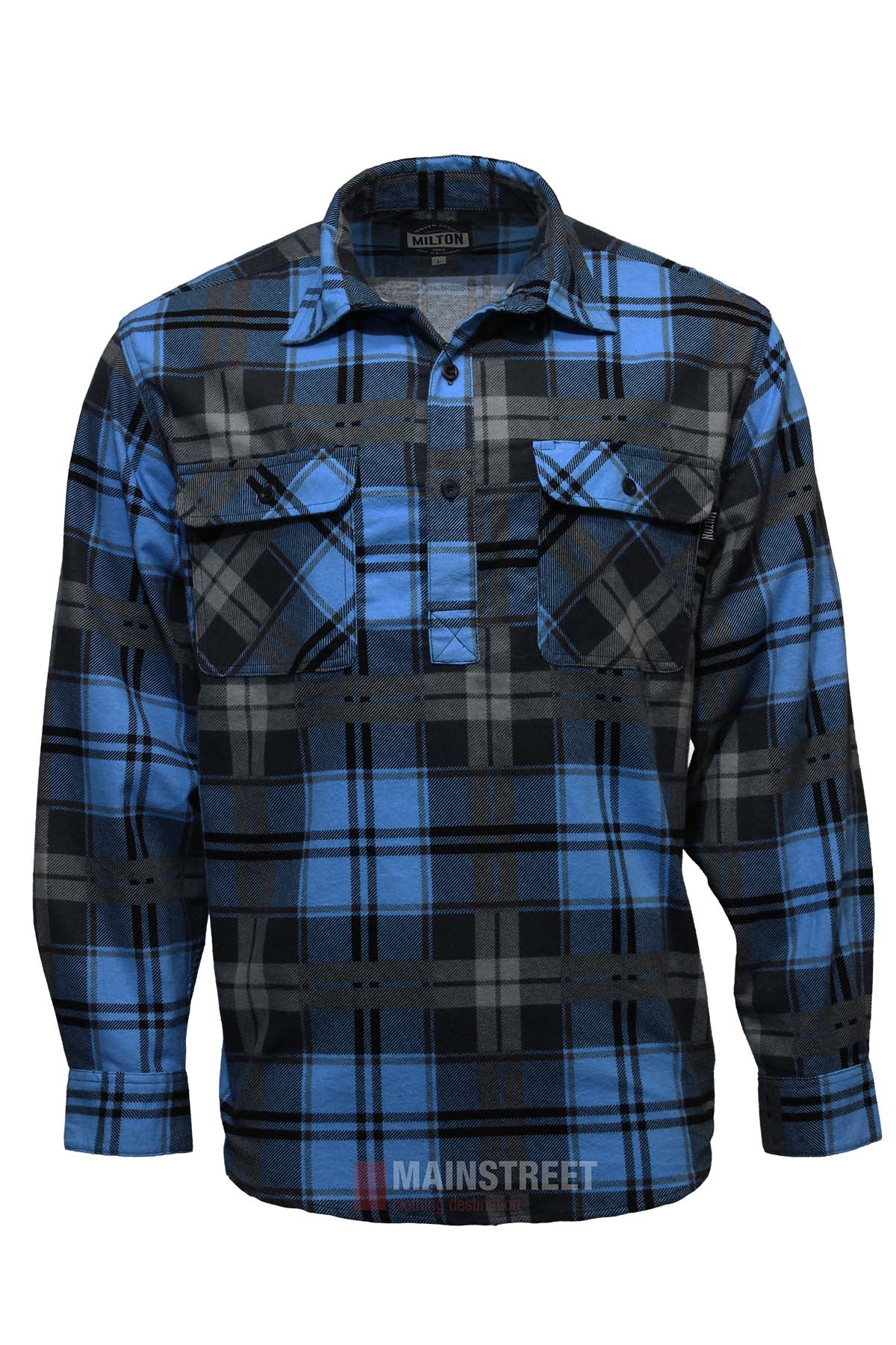 Milton Closed Front Flannelette Shirt