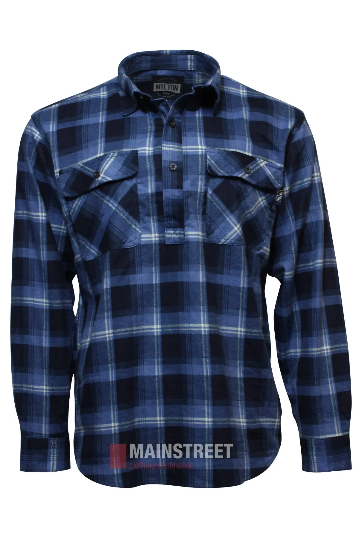 Milton Closed Front Flannelette Shirt
