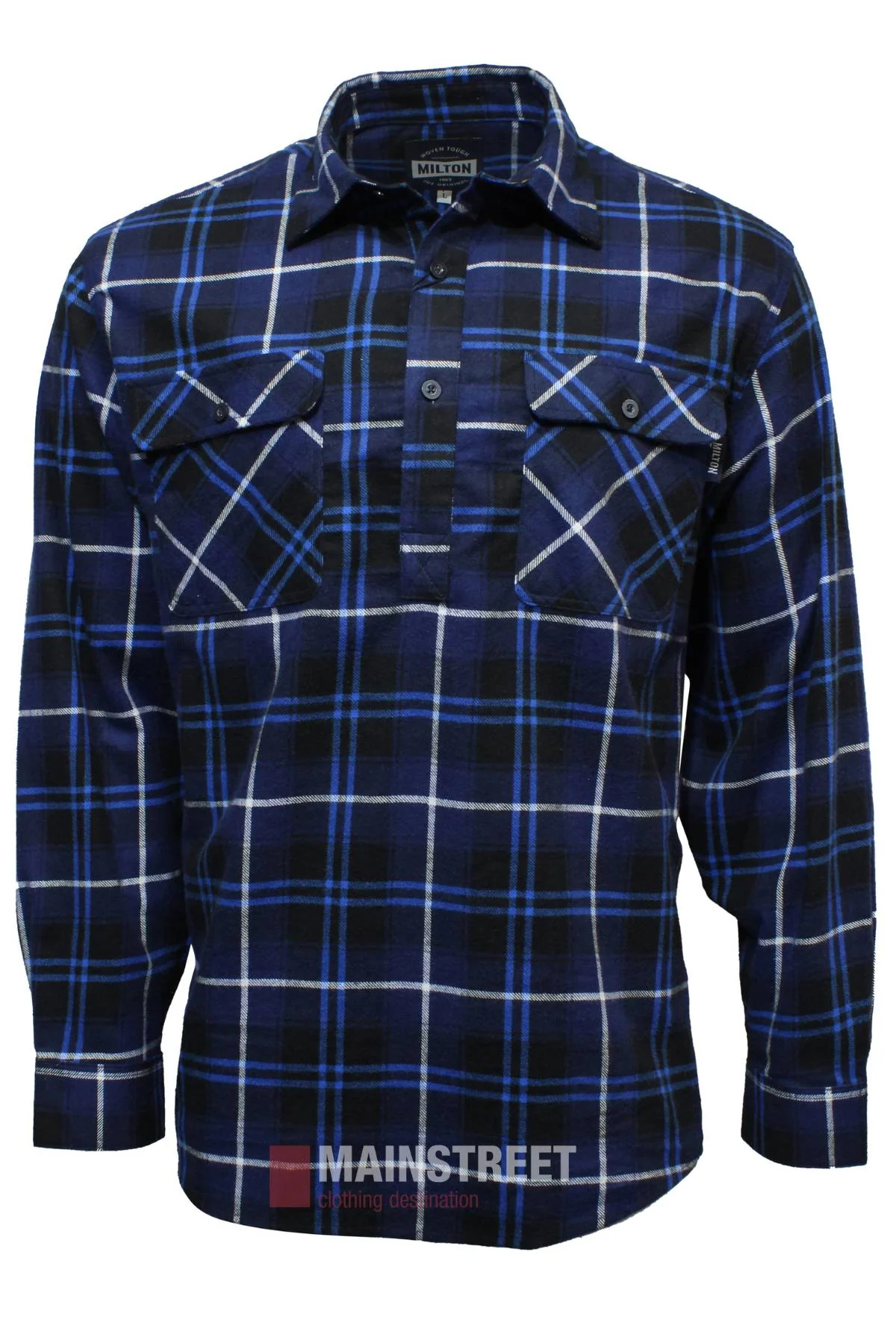 Milton Closed Front Flannelette Shirt