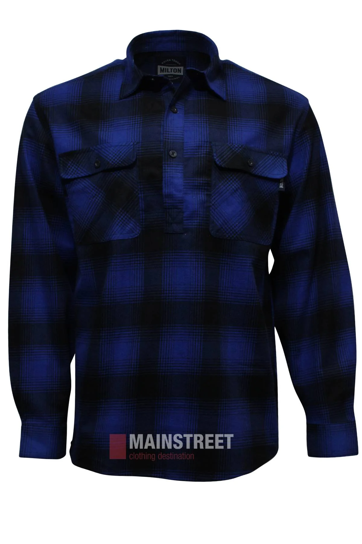 Milton Closed Front Flannelette Shirt