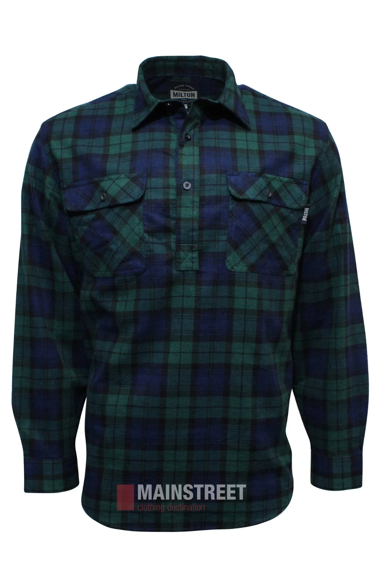 Milton Closed Front Flannelette Shirt