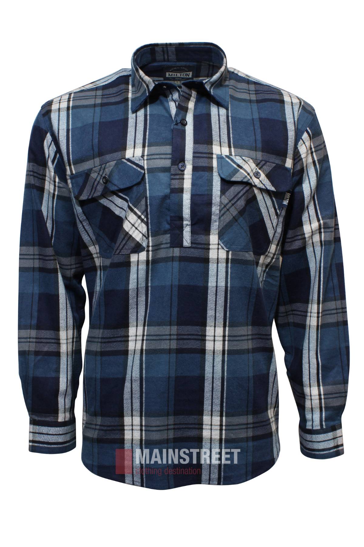 Milton Closed Front Flannelette Shirt