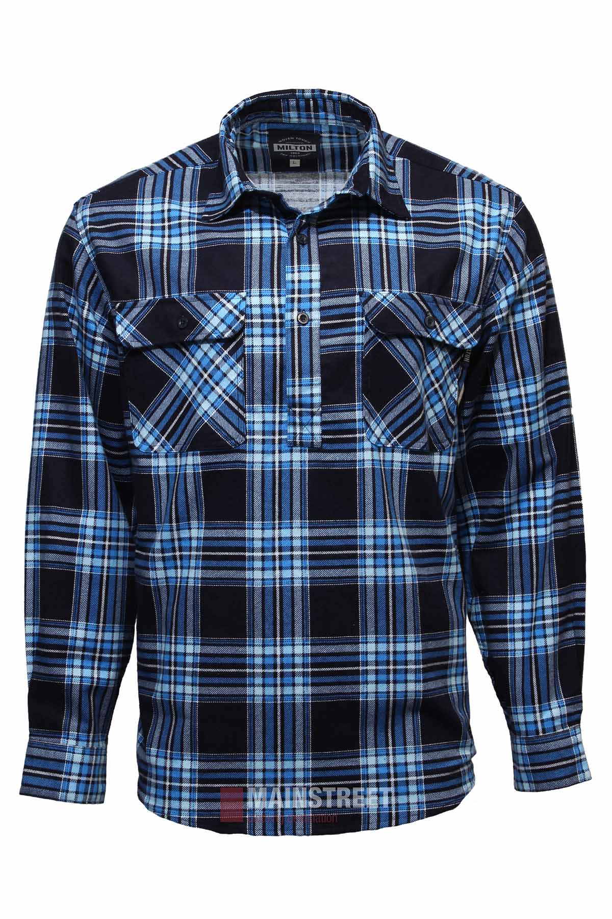 Milton Closed Front Flannelette Shirt