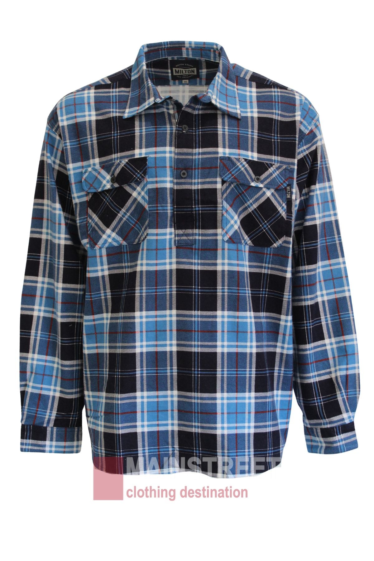 Milton Closed Front Flannelette Shirt