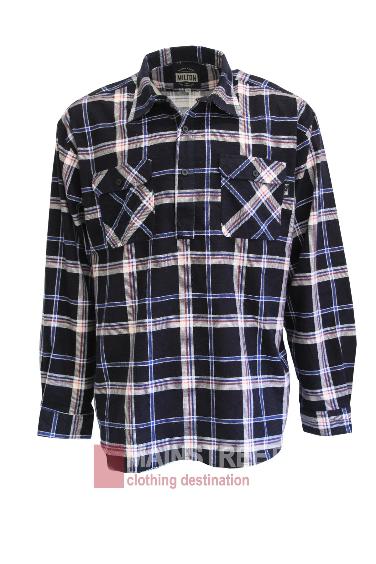 Milton Closed Front Flannelette Shirt