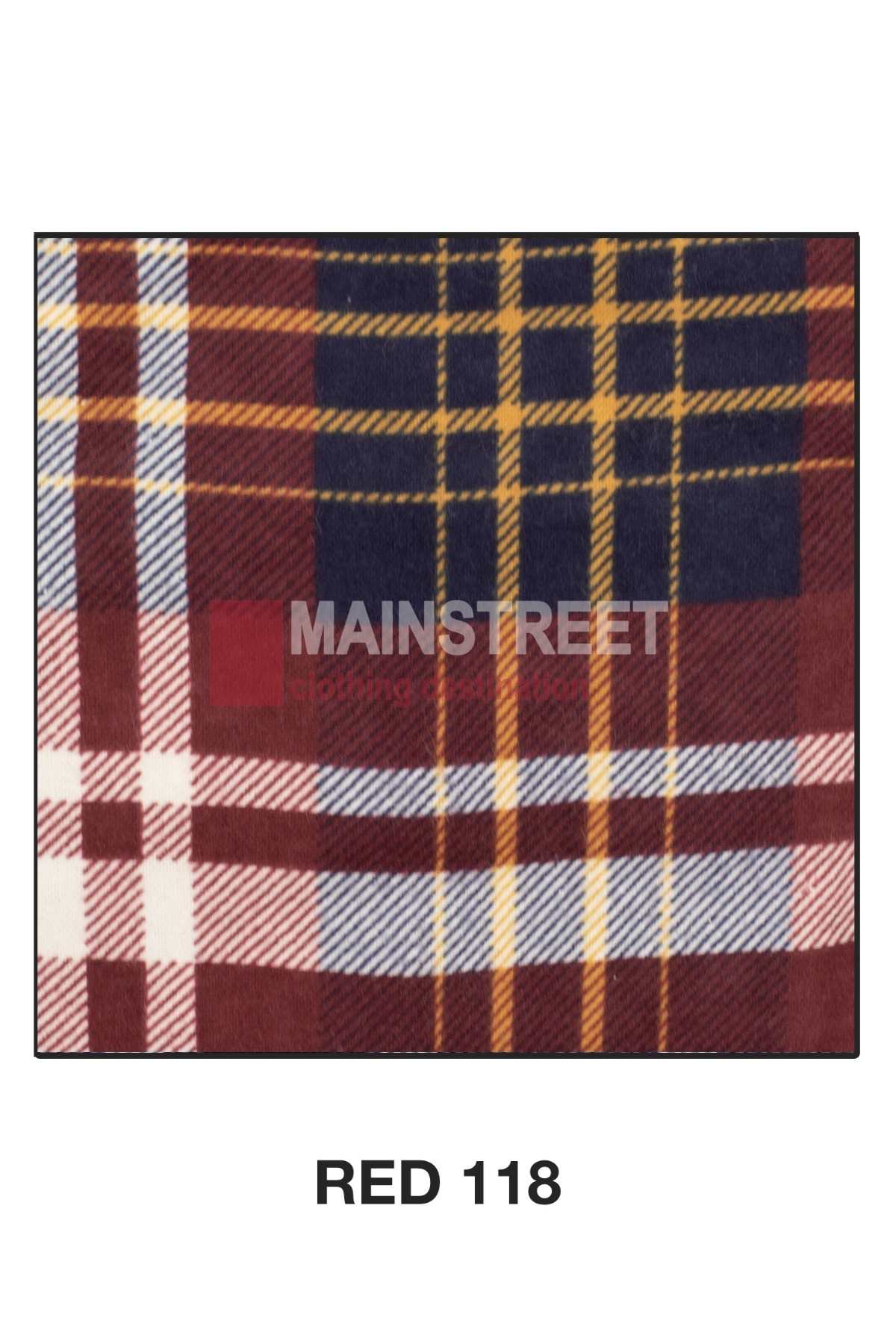 Milton Open Front Flannelette Shirt