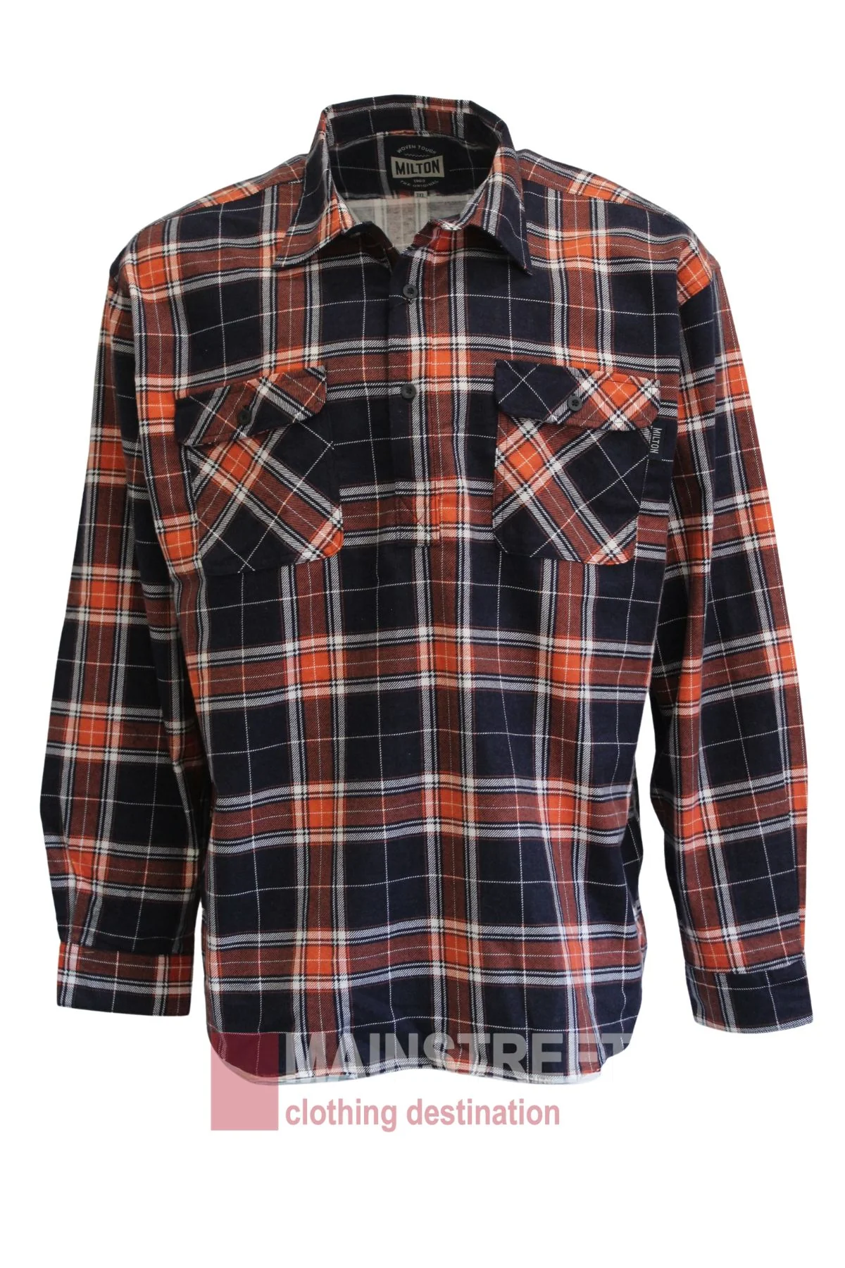 Milton Closed Front Flannelette Shirt