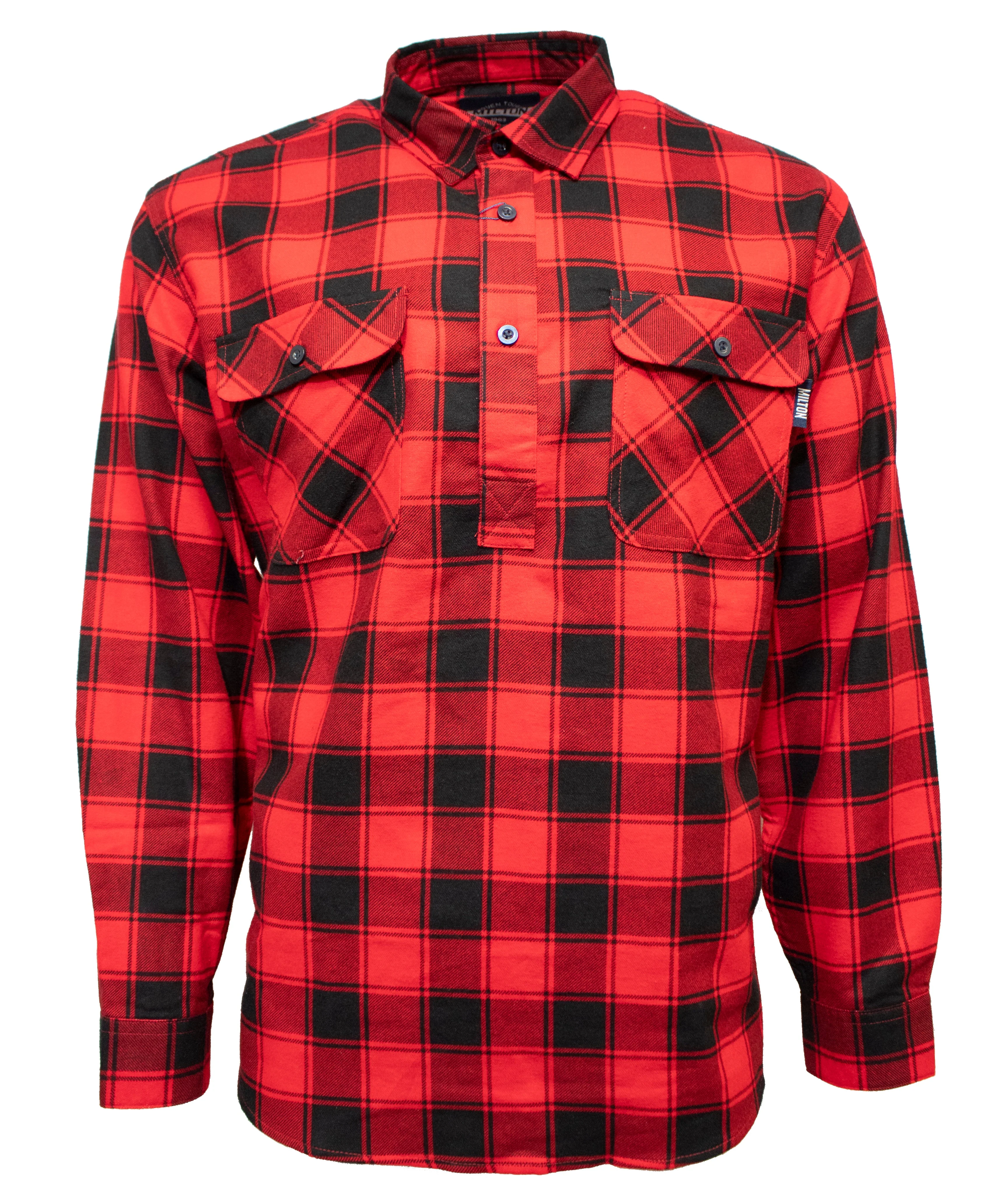 Milton Closed Front Flannelette Shirt - Image 2