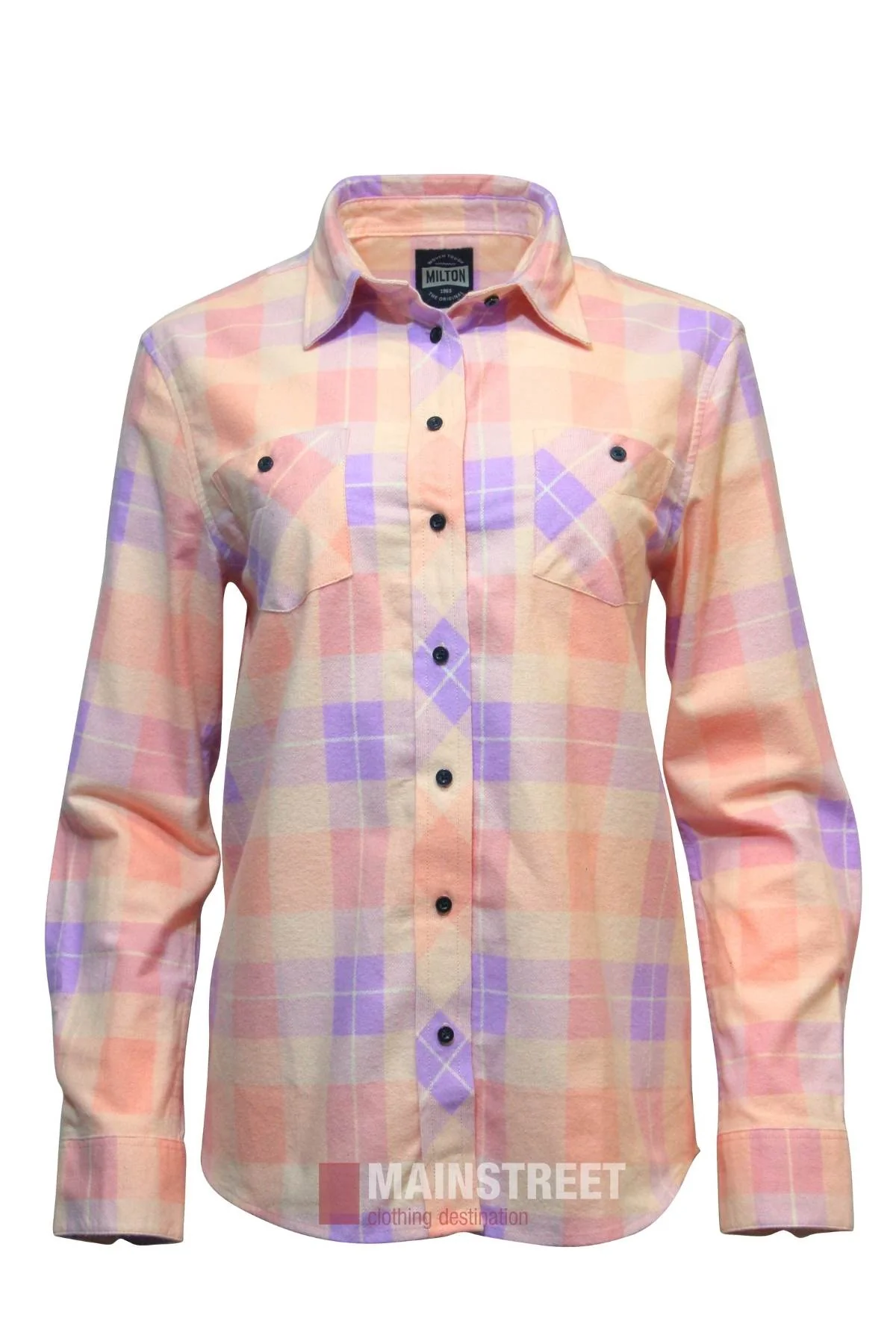 Milton Ladies Flannelette Shirts