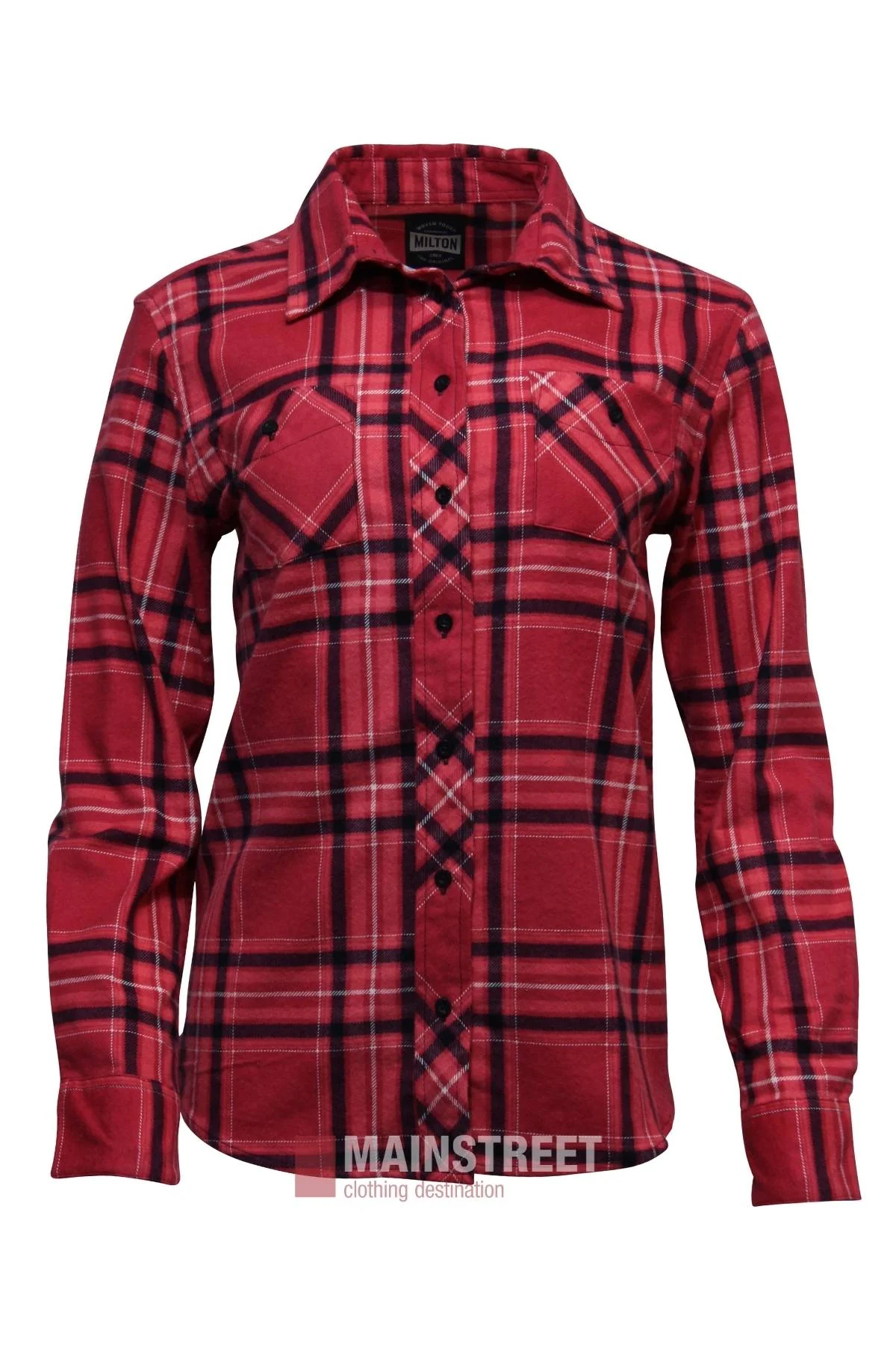 Milton Ladies Flannelette Shirts