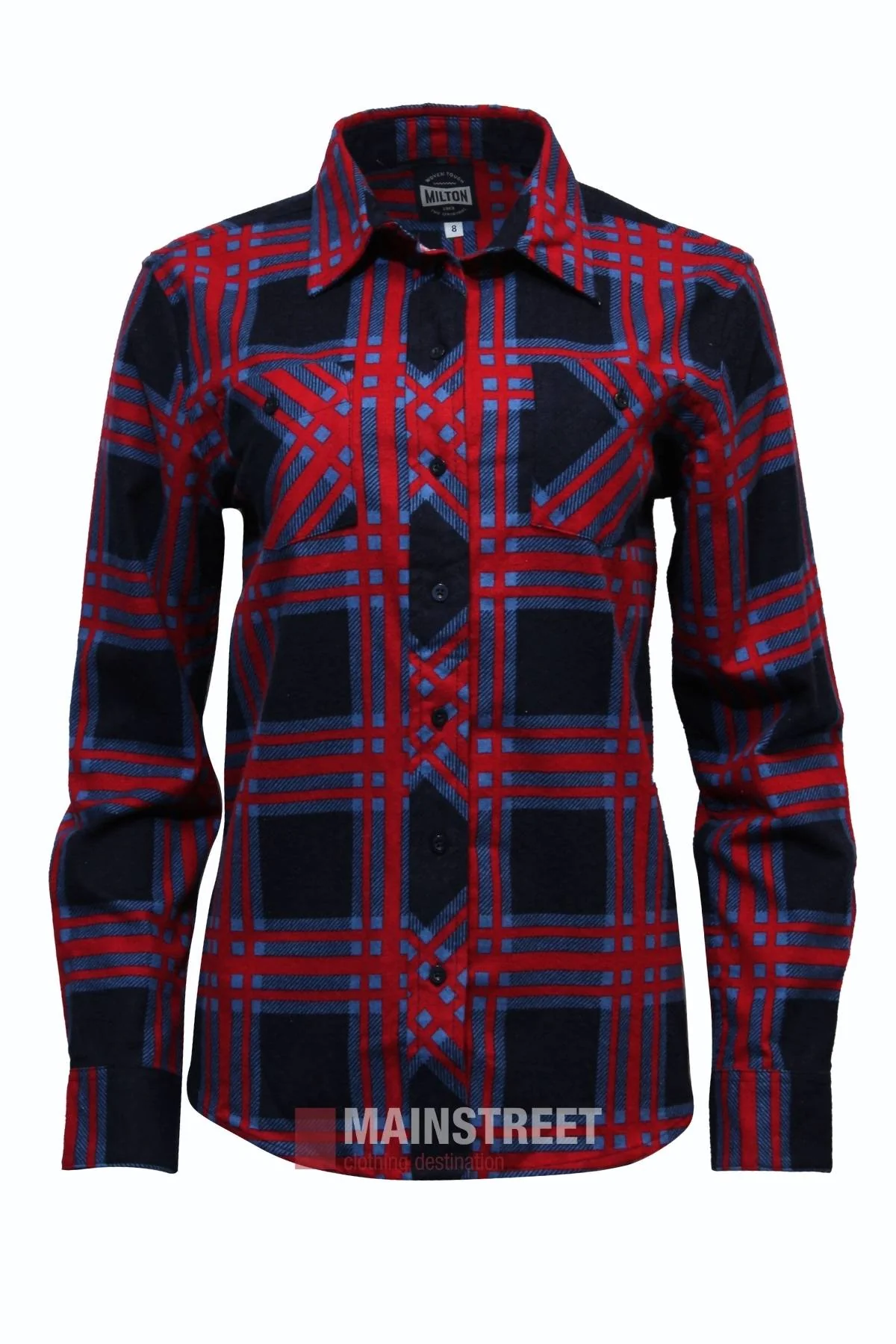 Milton Ladies Flannelette Shirts