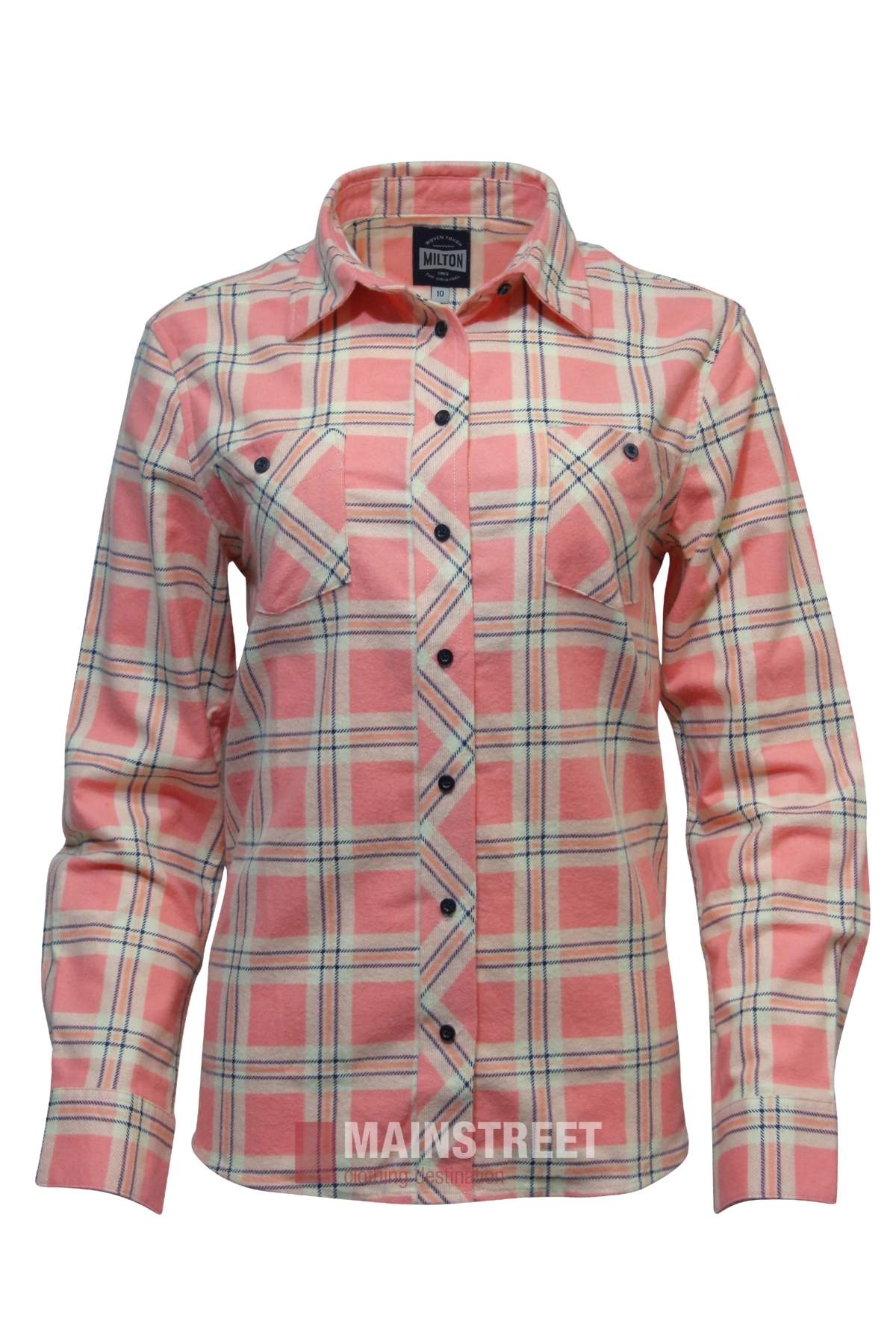 Milton Ladies Flannelette Shirts