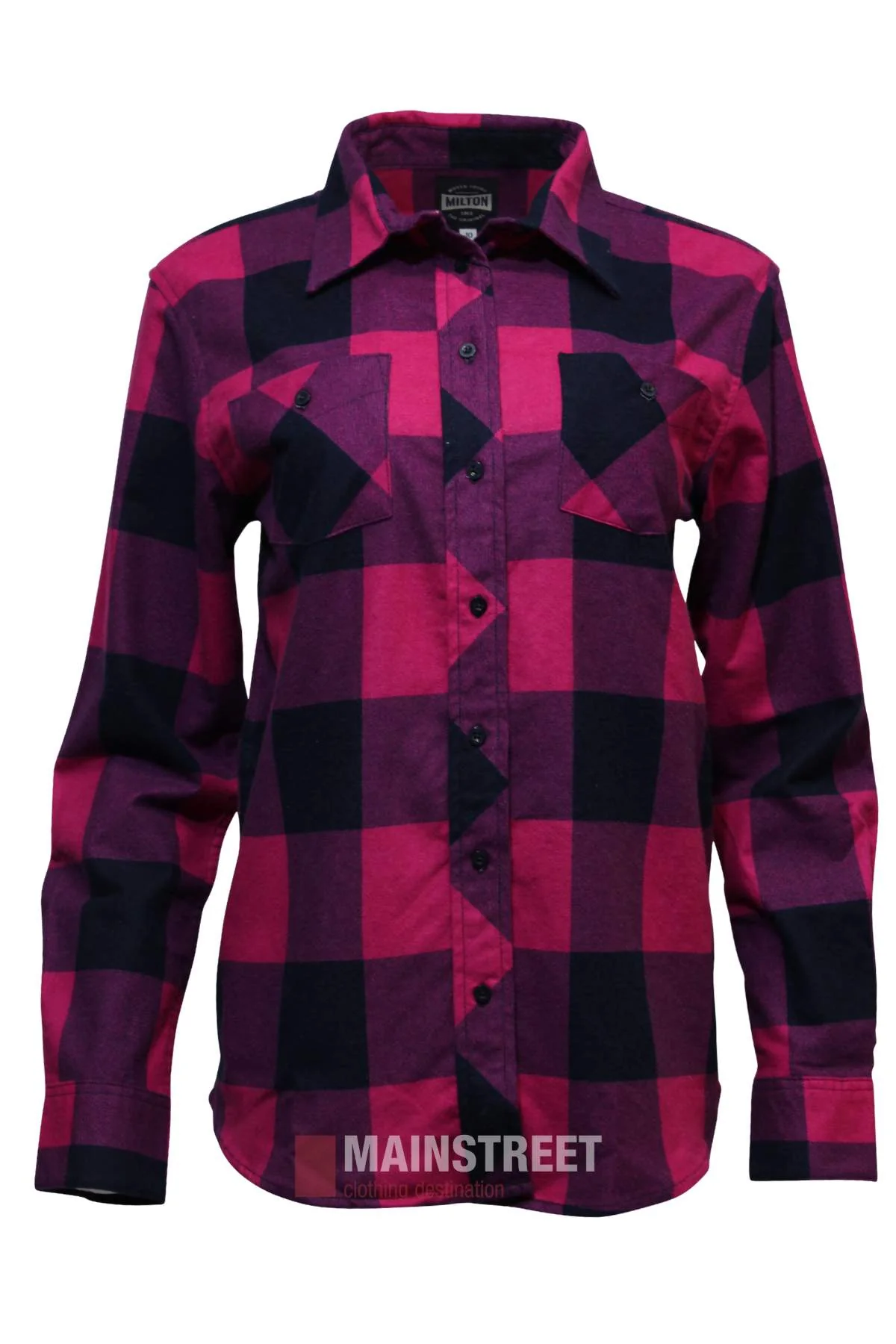 Milton Ladies Flannelette Shirts
