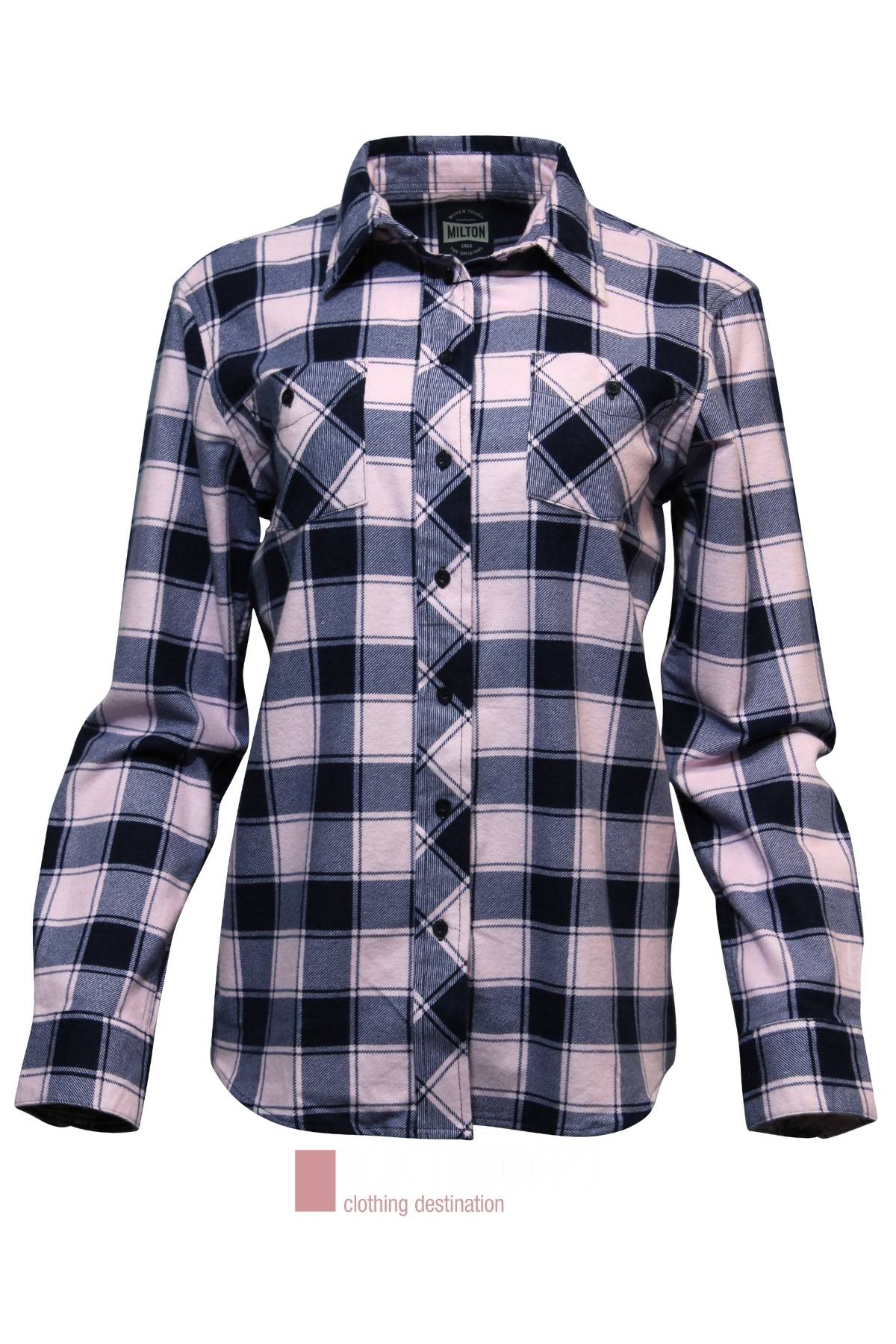 Milton Ladies Flannelette Shirts
