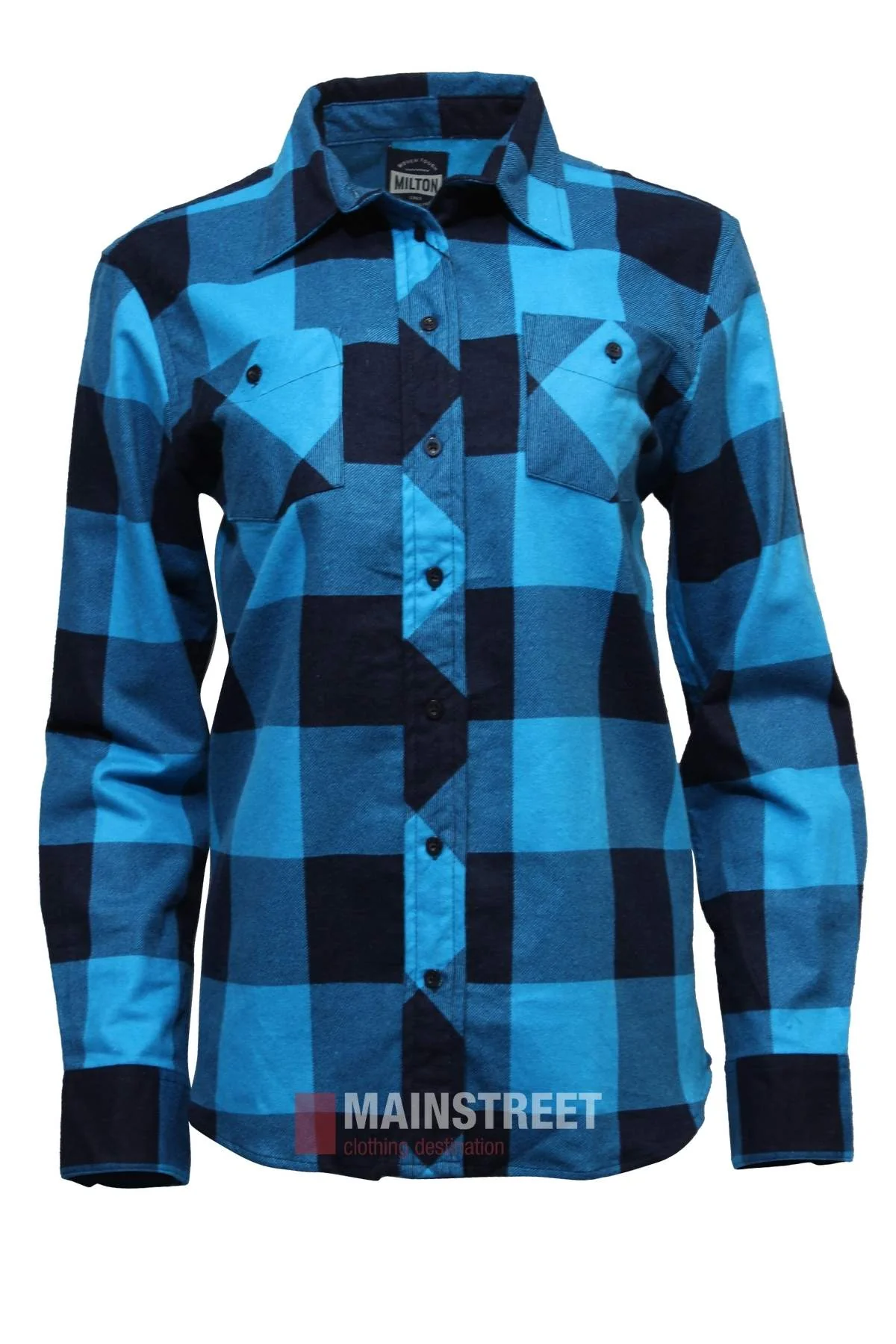 Milton Ladies Flannelette Shirts