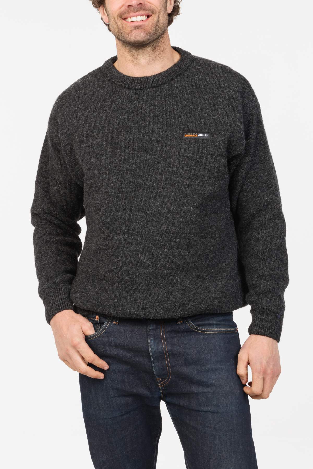 MKM Tasman Dual Layer Possum & Merino Crew