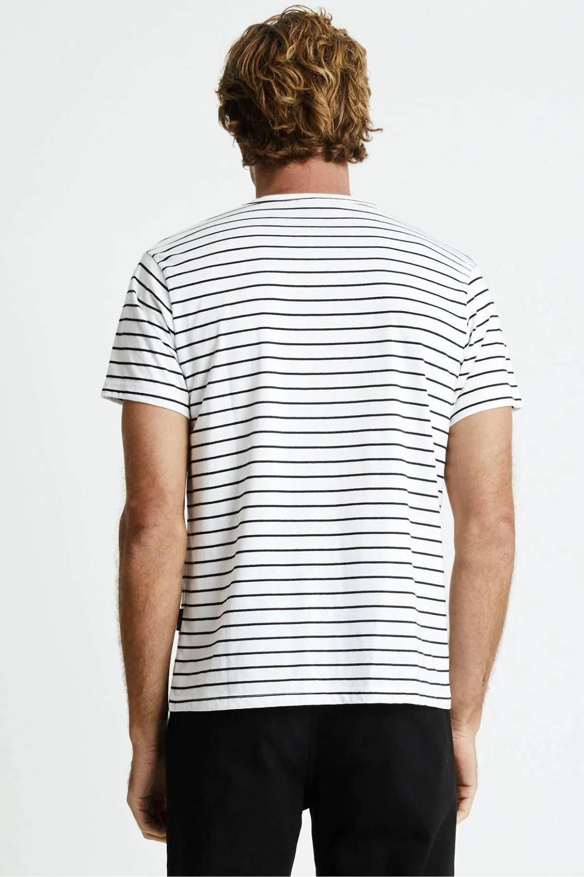 Mr Simple Breton Stripe Tee - Image 2