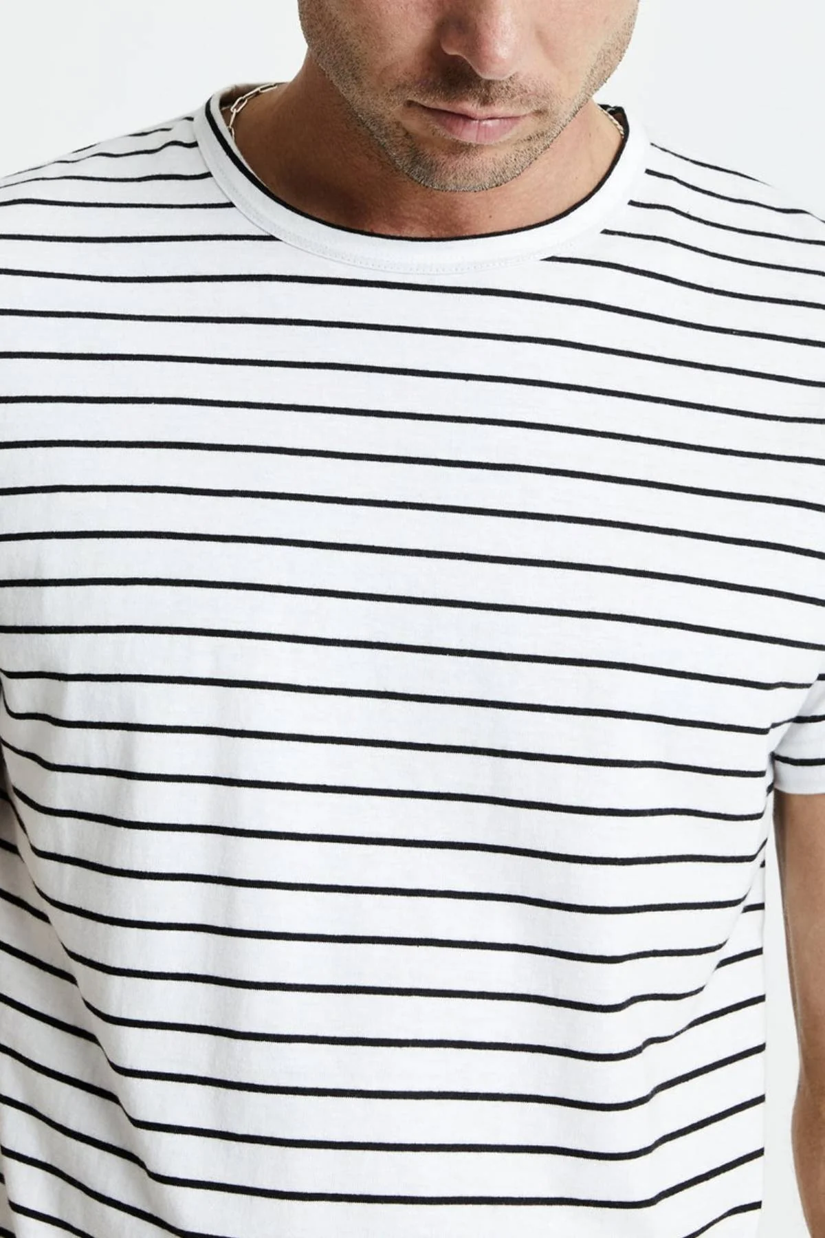 Mr Simple Breton Stripe Tee - Image 4