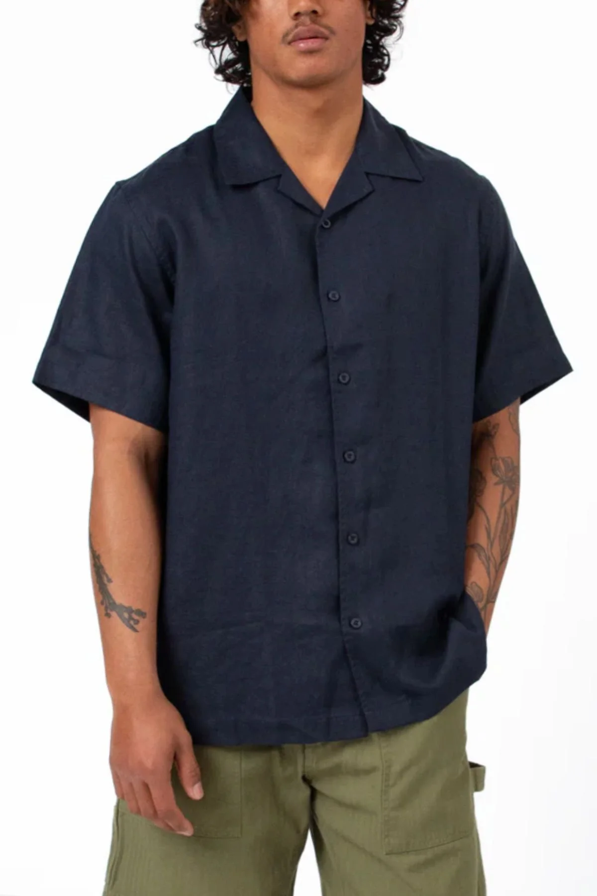 Mr Simple Cuban Short Sleeve Shirt