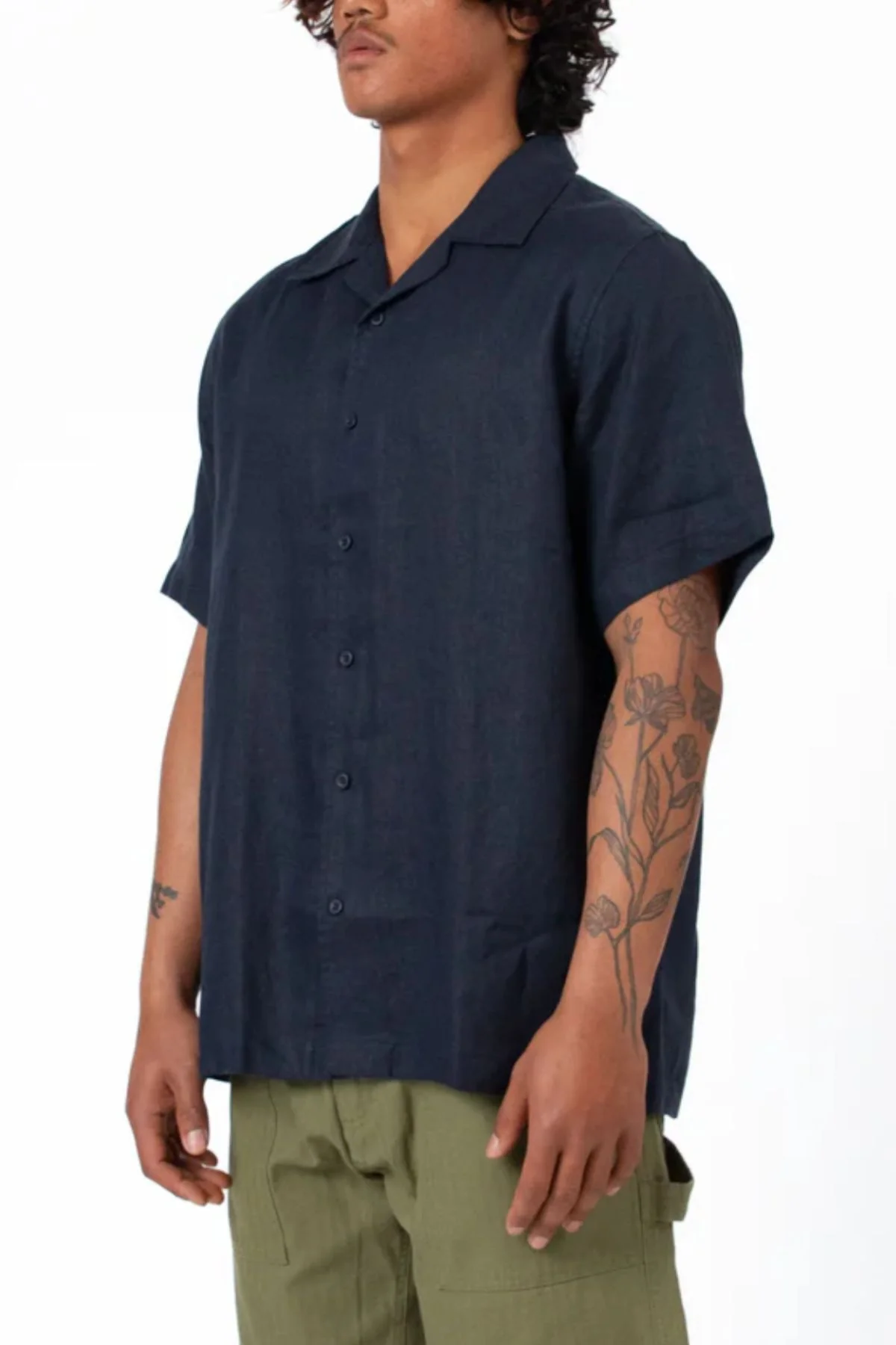 Mr Simple Cuban Short Sleeve Shirt - Image 3
