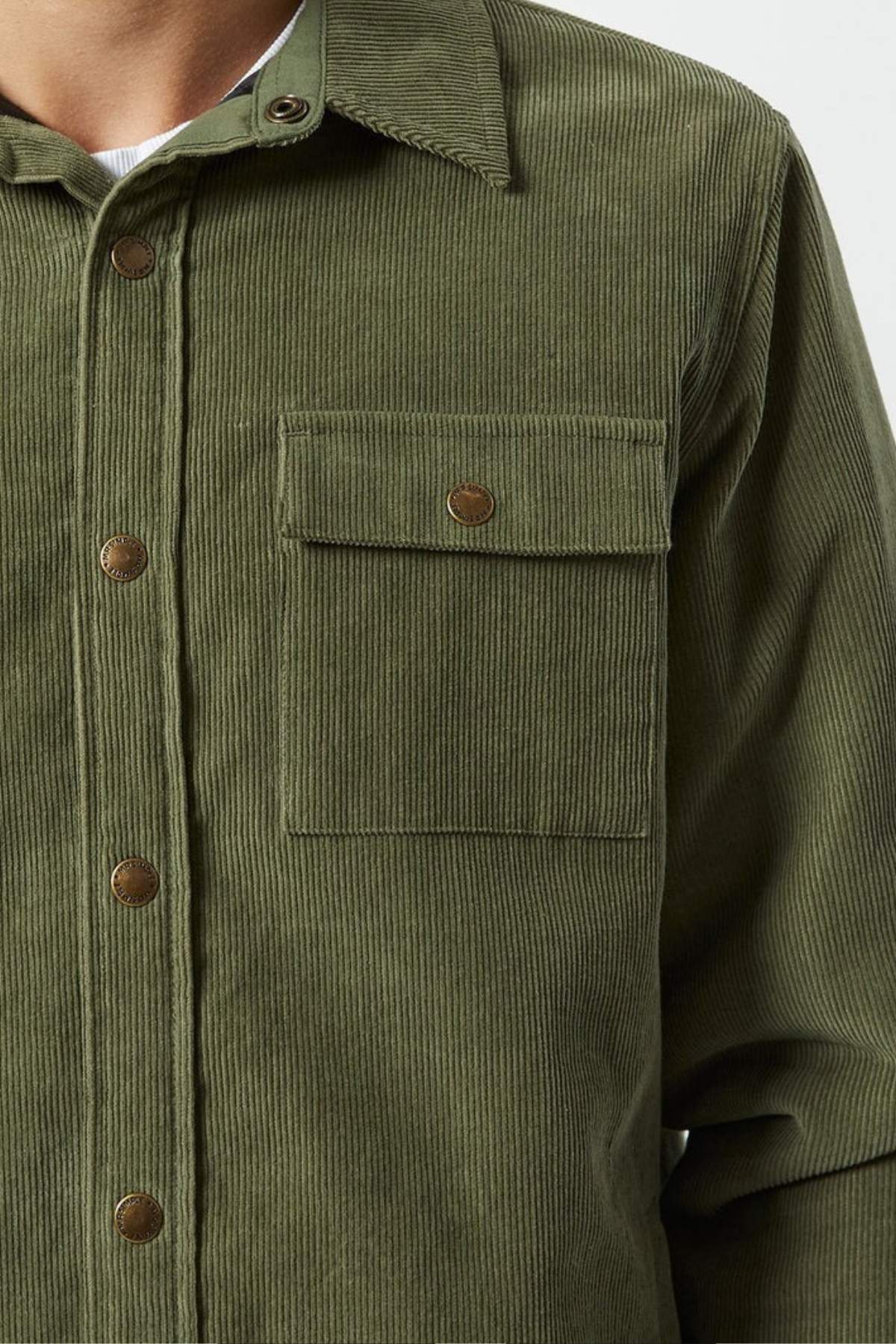 Mr Simple Quilted Cord Jacket - Image 3