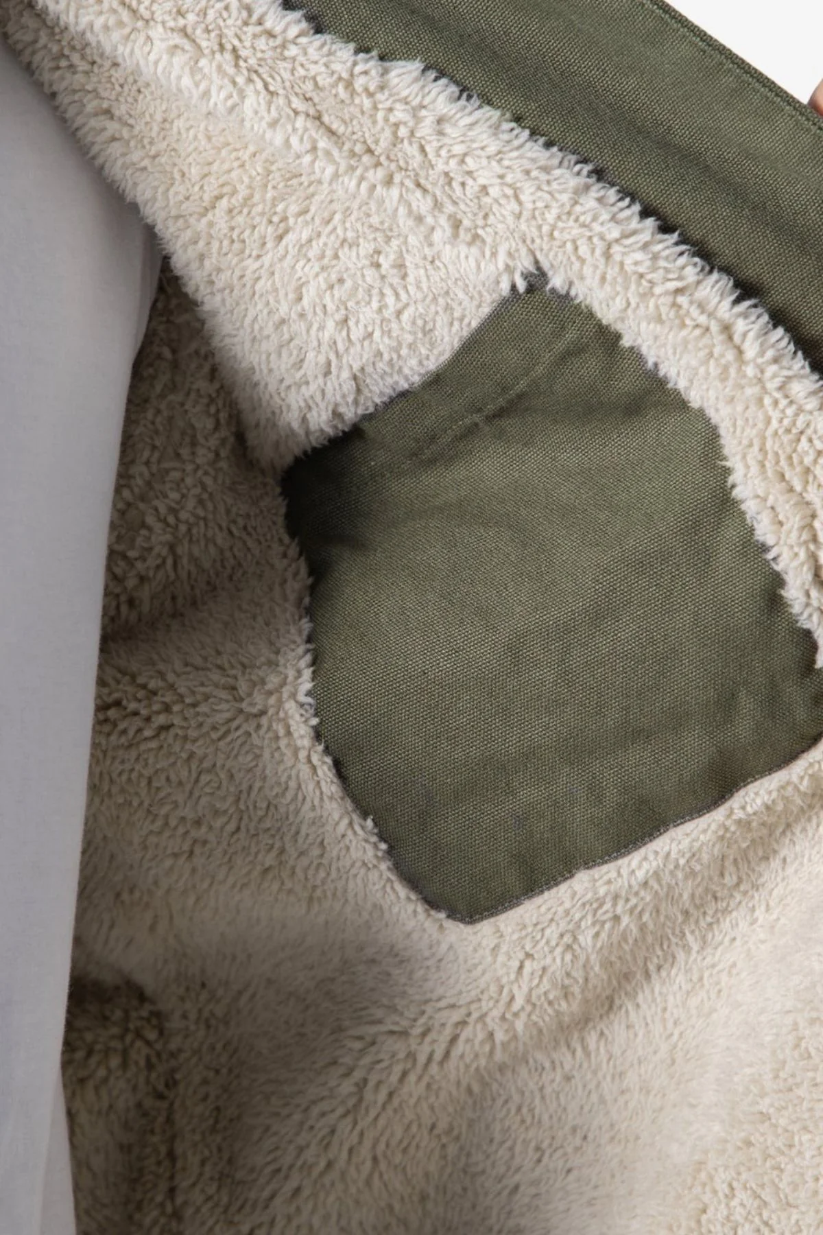 Mr Simple Stockyard Sherpa Jacket - Image 4