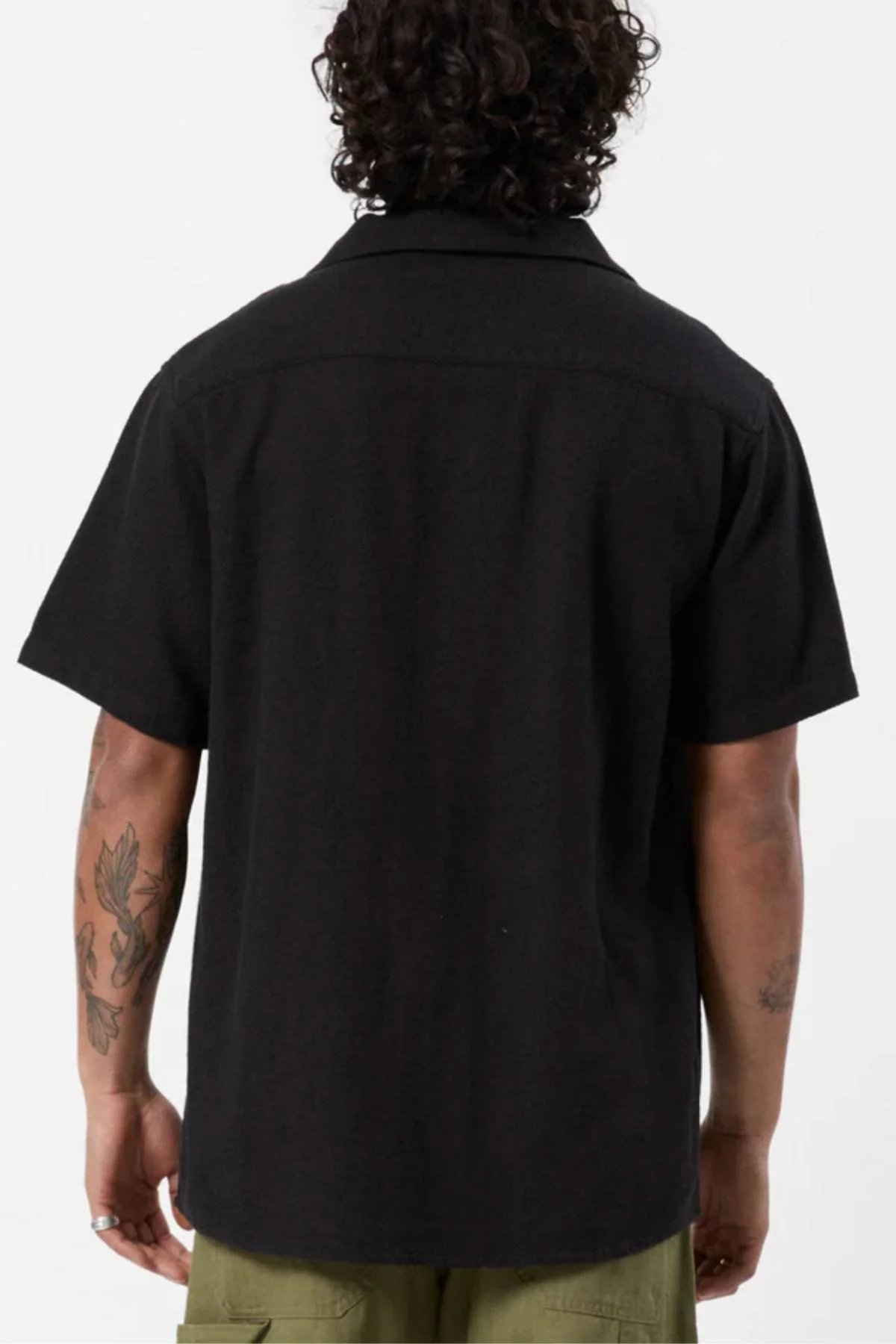 Mr Simple Waffle Short Sleeve Shirt - Image 2