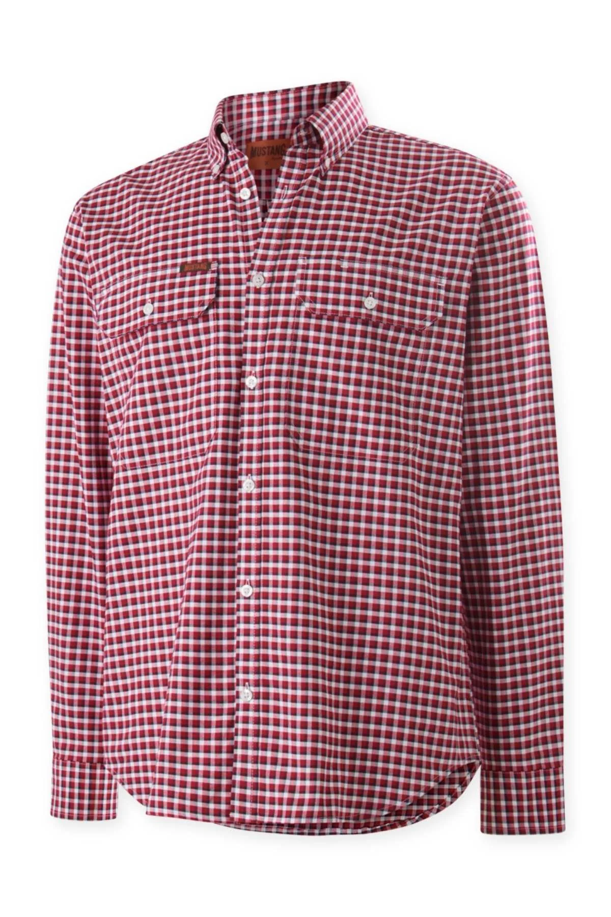 Mustang Signature Check Shirt - Image 2