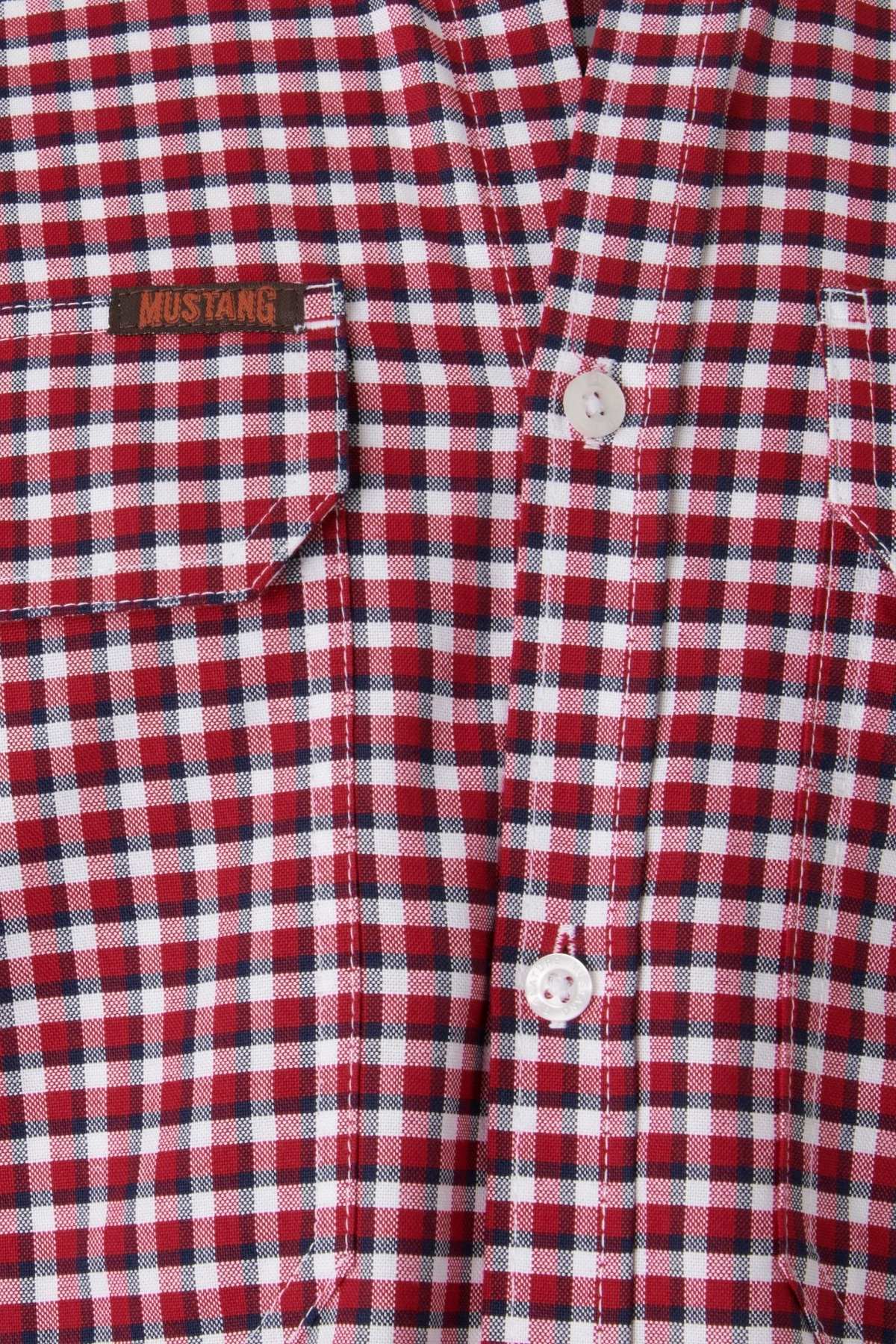 Mustang Signature Check Shirt - Image 5