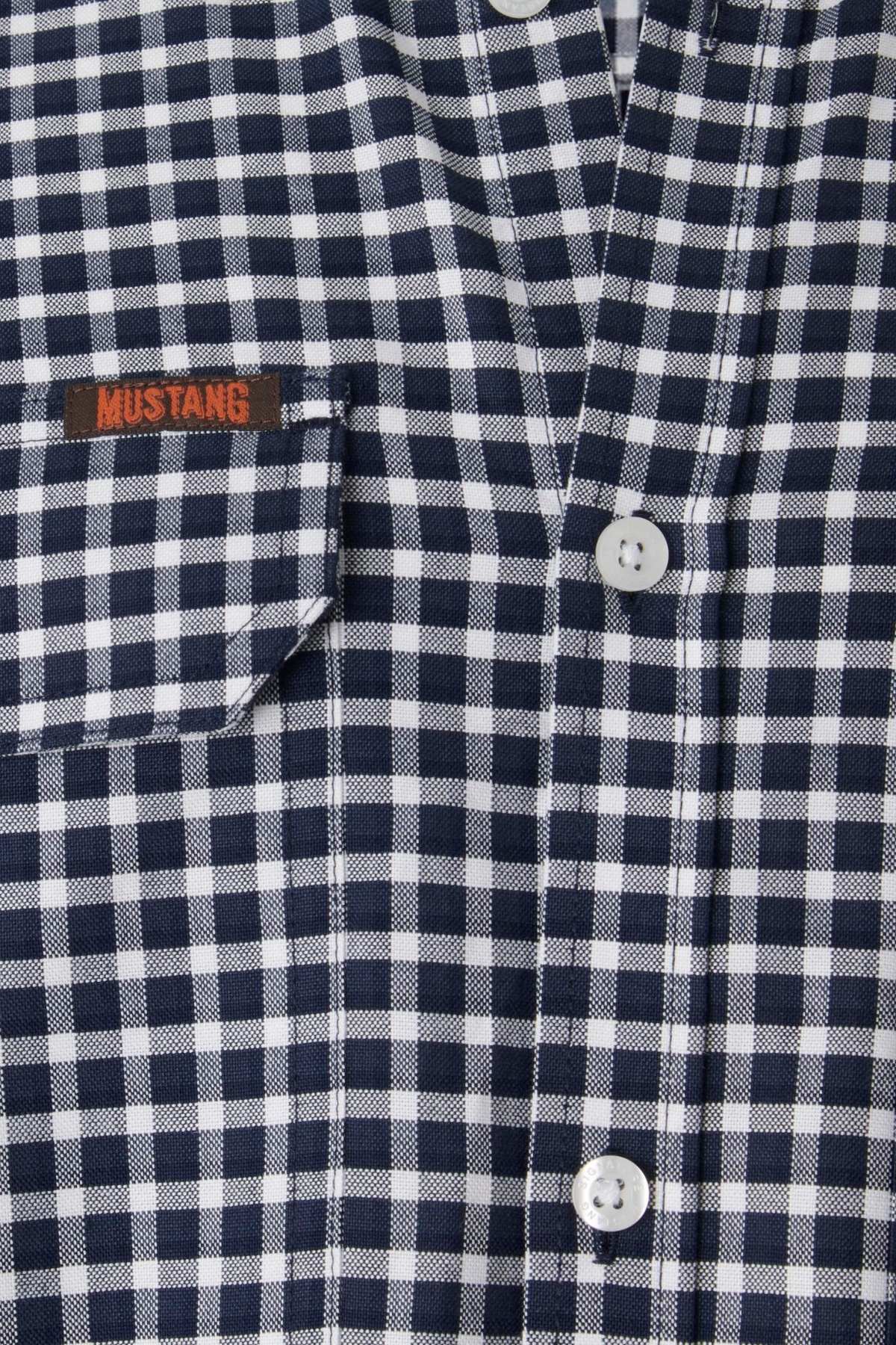 Mustang Signature Check Shirt - Image 5
