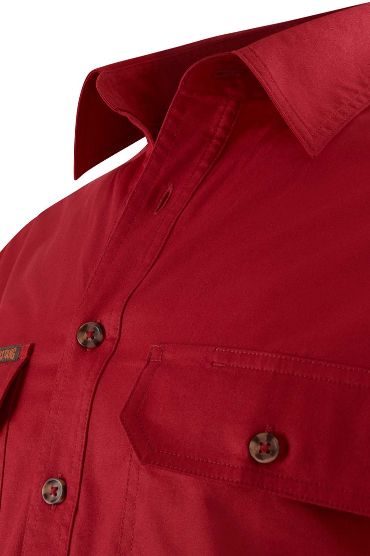 Mustang Signature Closed Front Workshirt - Image 4