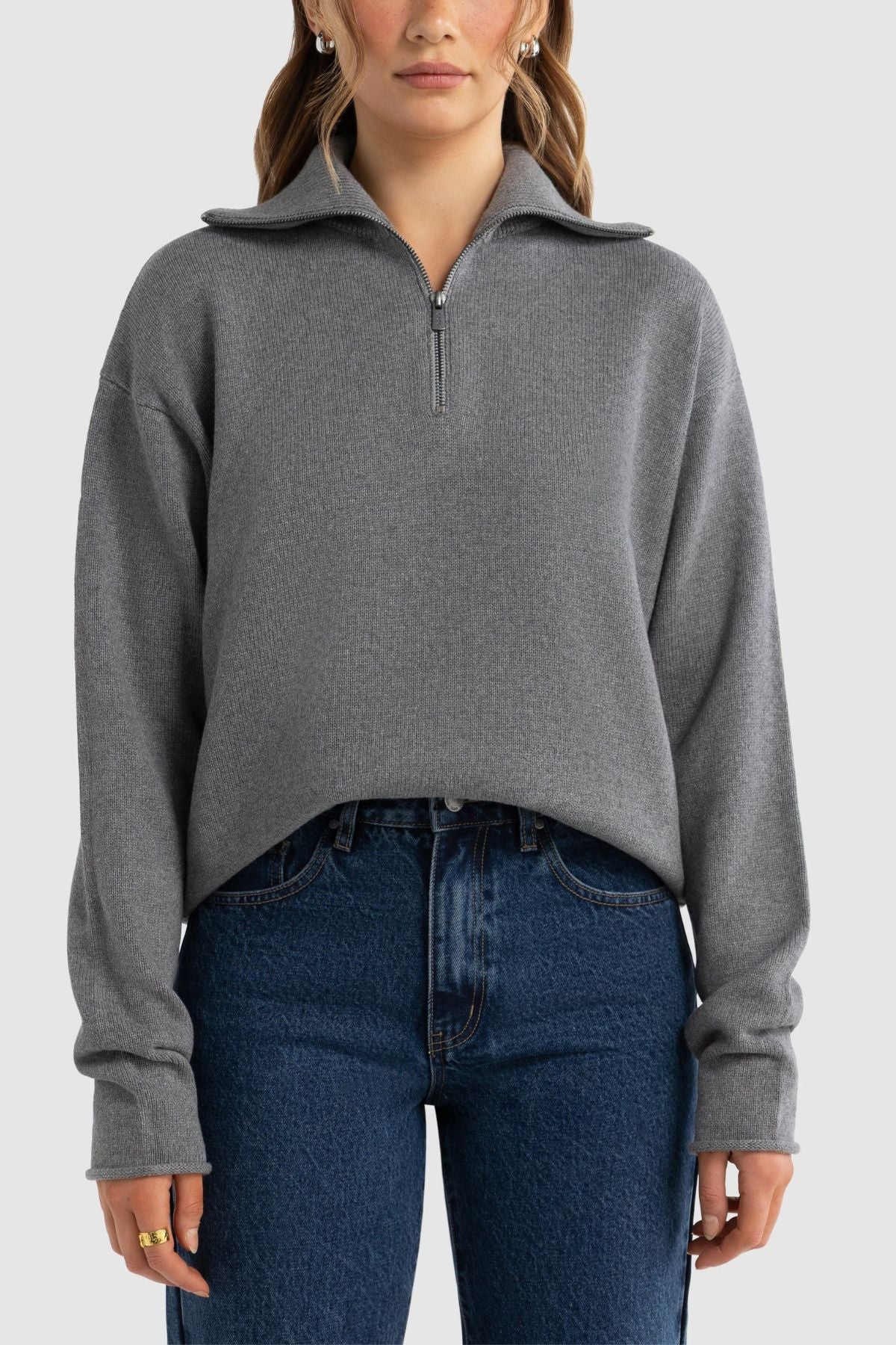 ORTC Astrid Knit Quarter Zip