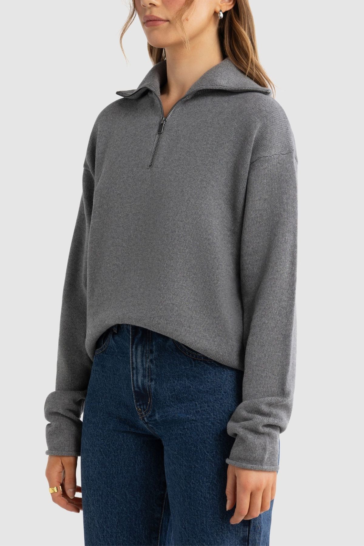 ORTC Astrid Knit Quarter Zip - Image 3