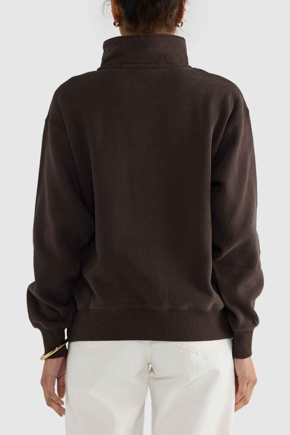 ORTC Ava Ribbed Quarter Zip - Image 3