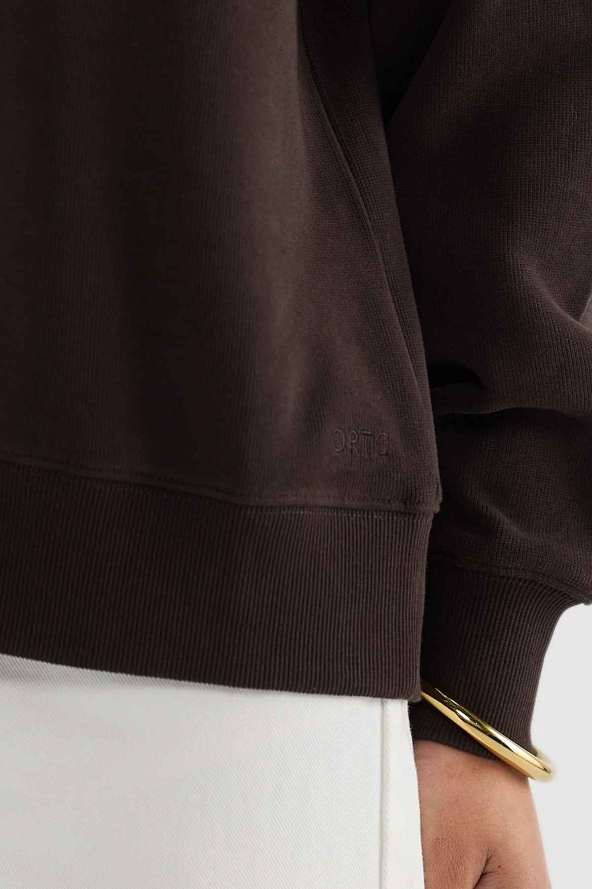 ORTC Ava Ribbed Quarter Zip - Image 4