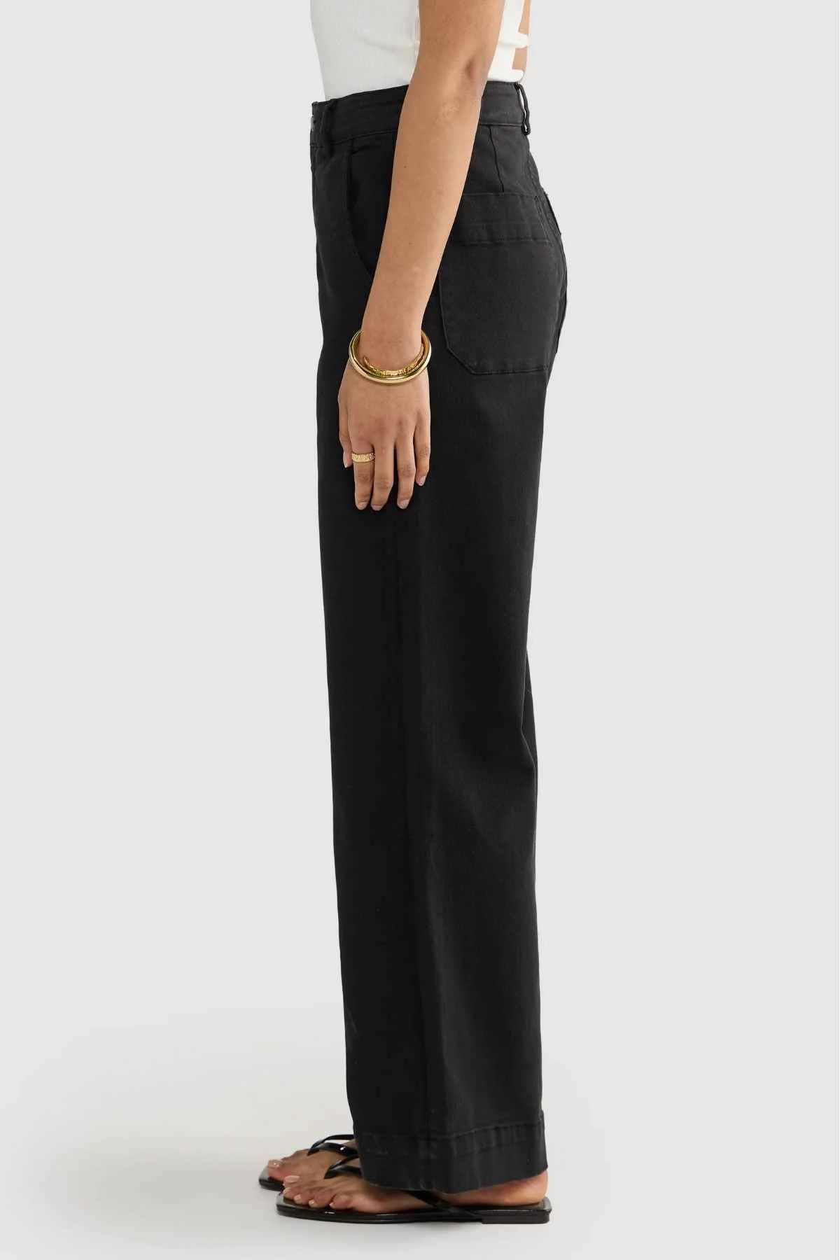 ORTC Lottie Relaxed Twill Pants - Image 2