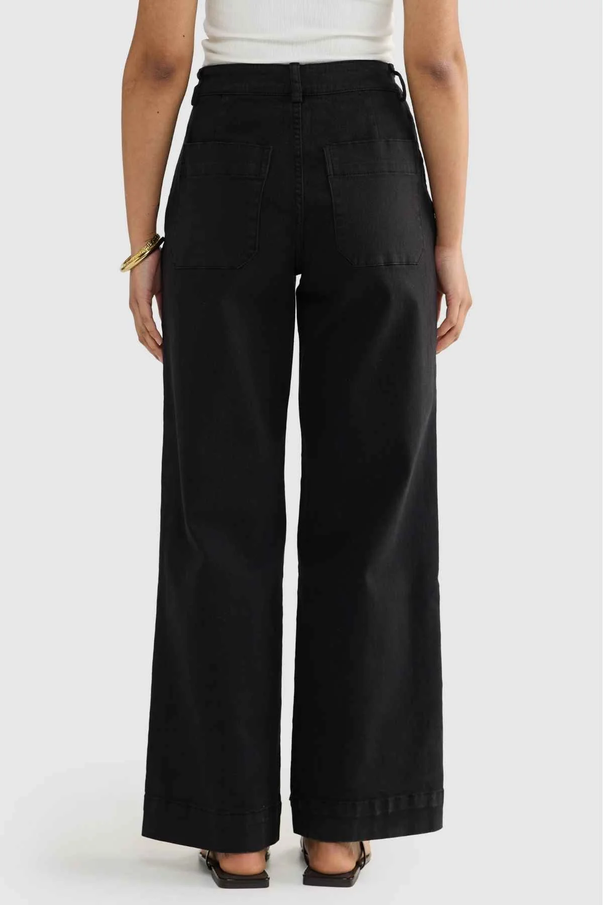 ORTC Lottie Relaxed Twill Pants - Image 3