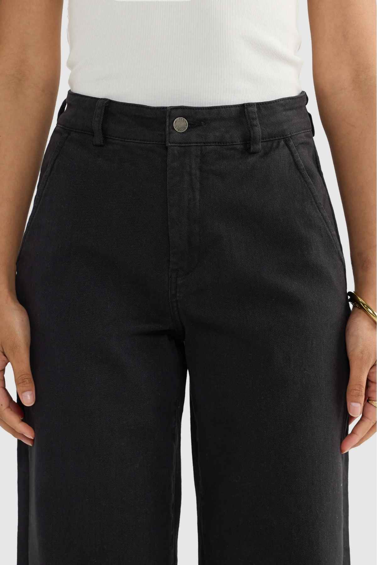 ORTC Lottie Relaxed Twill Pants - Image 4