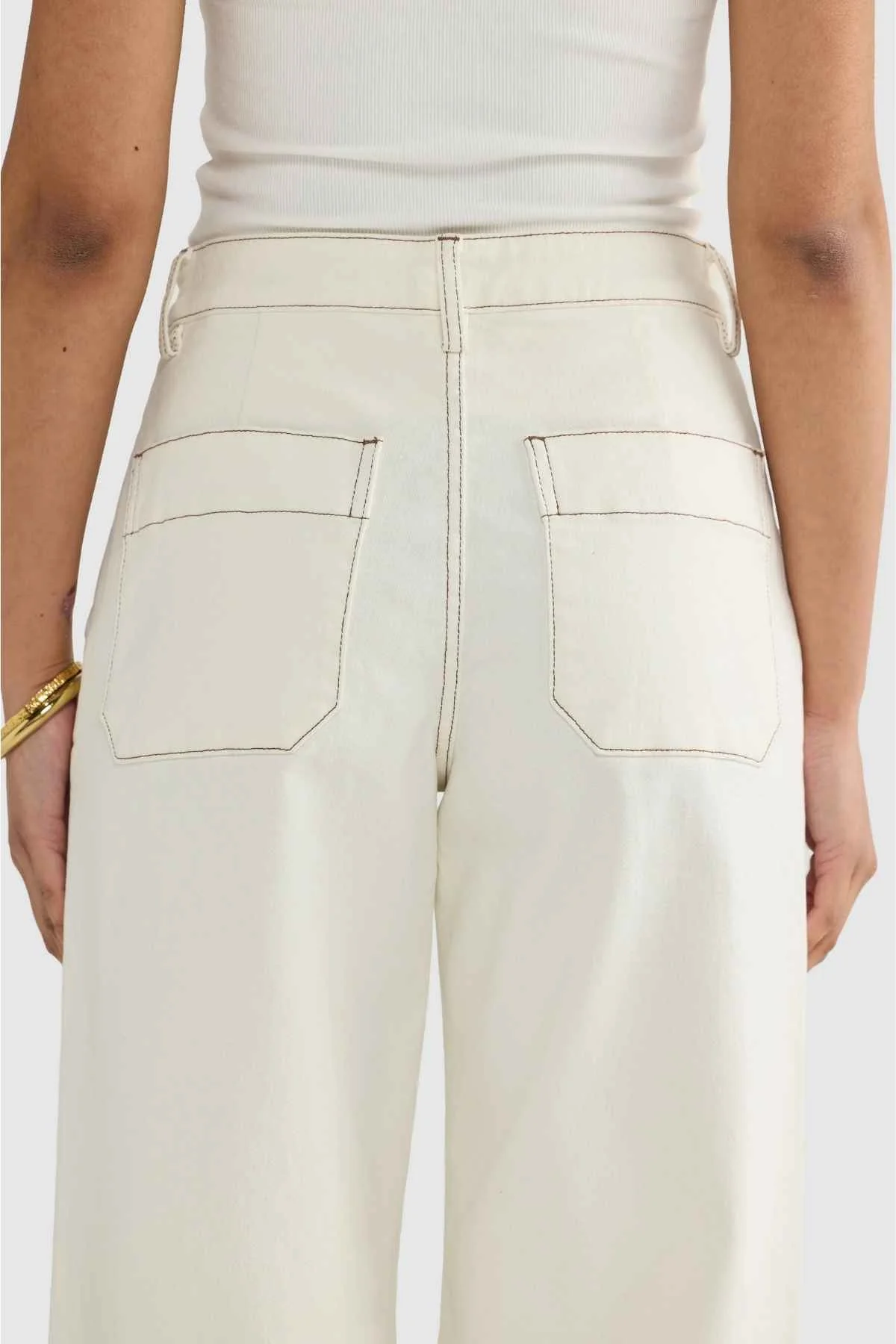 ORTC Lottie Relaxed Twill Pants - Image 5
