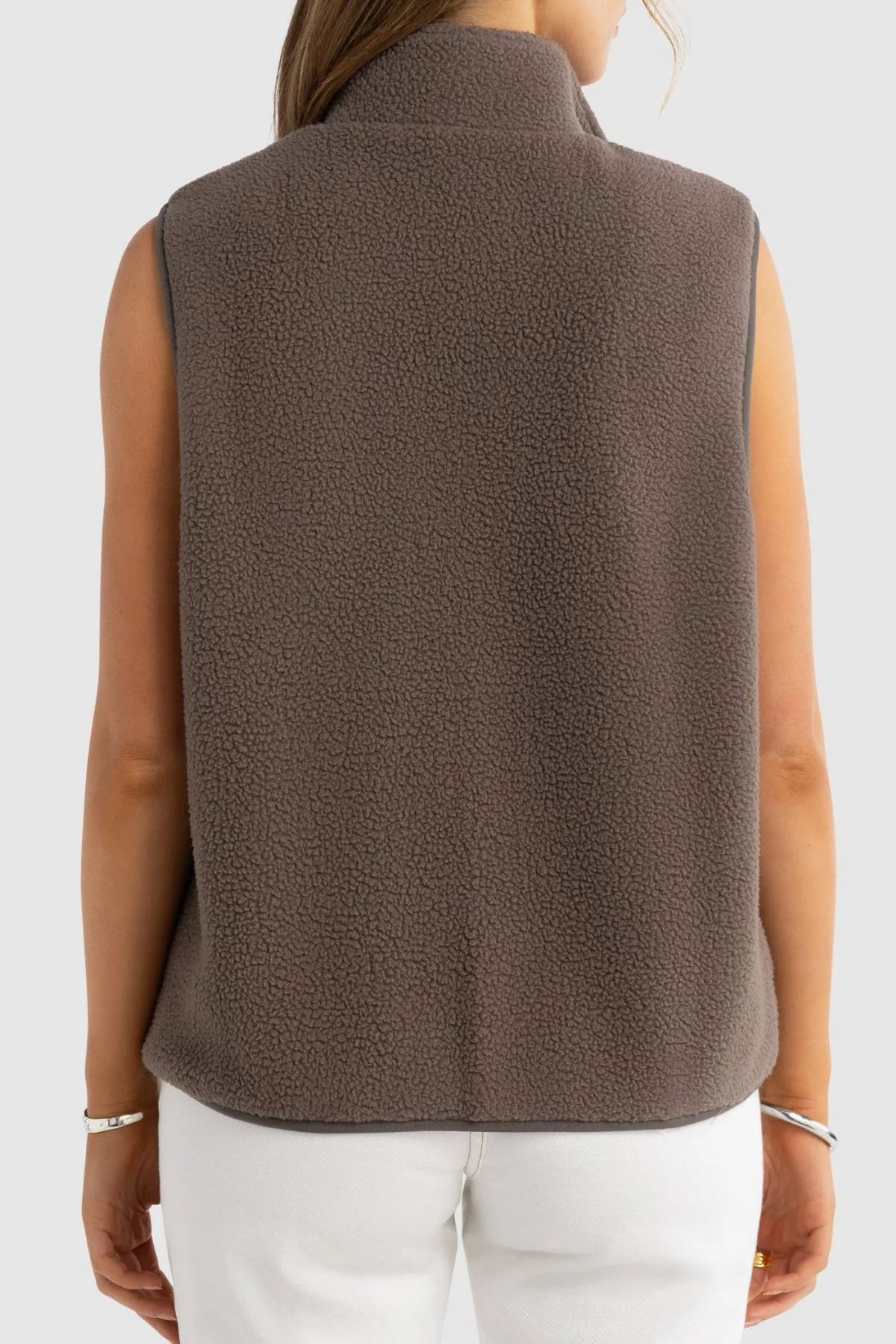 ORTC Sully Sherpa Fleece Vest - Image 2